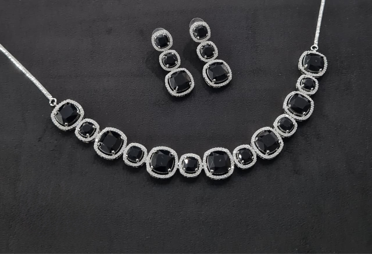 Cz Necklace 11108 - 15