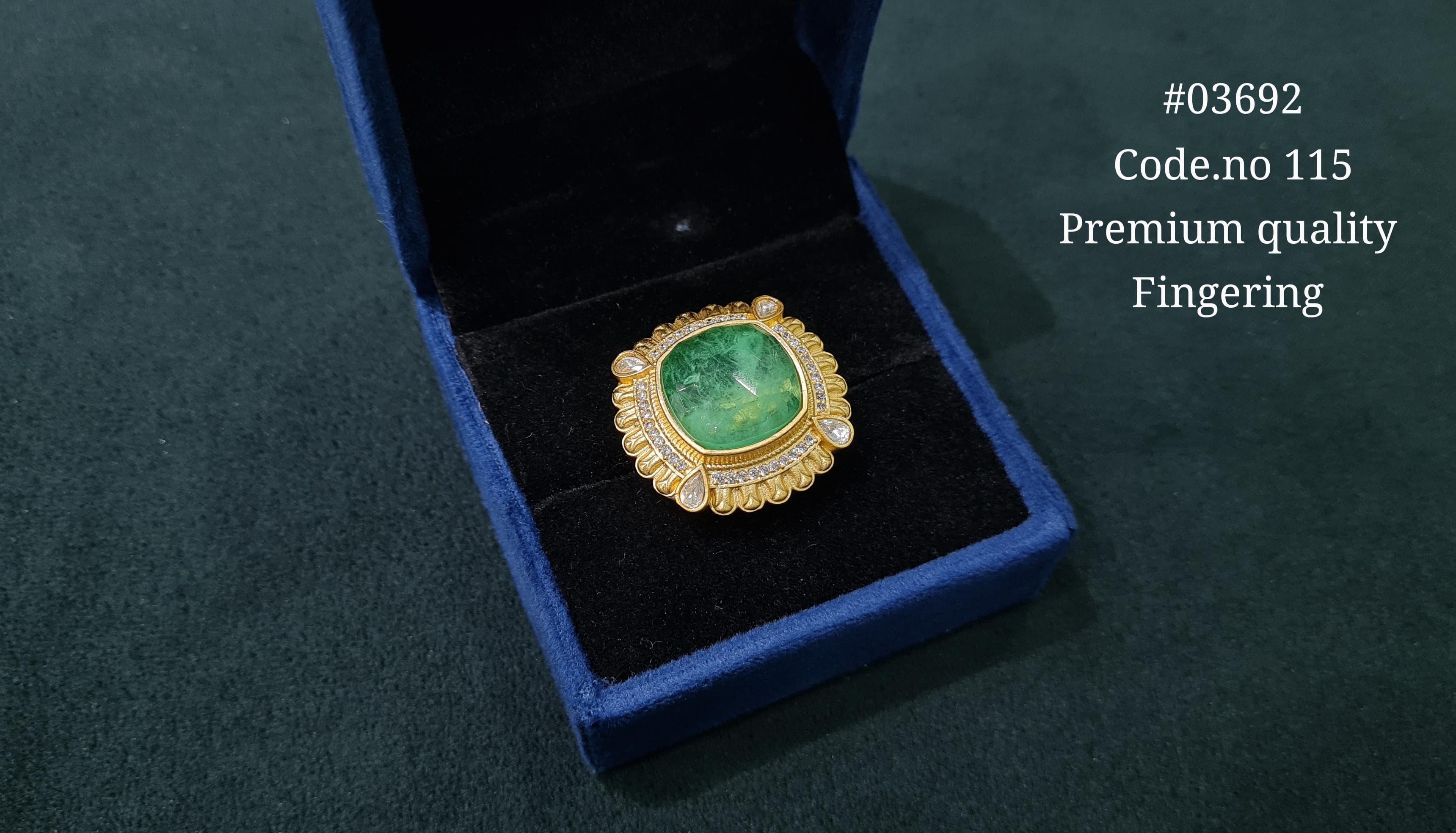 Kundan Fingerring 03692 - 6