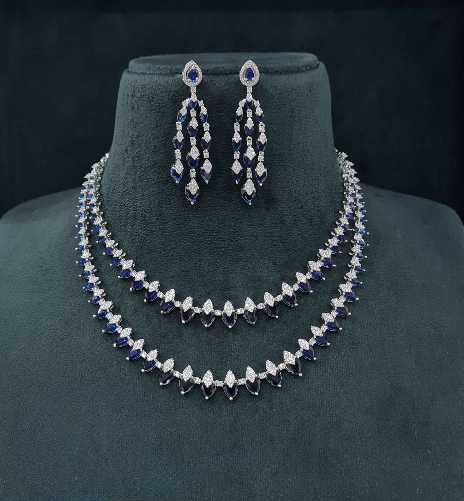 Cz Necklace 06303 - 4