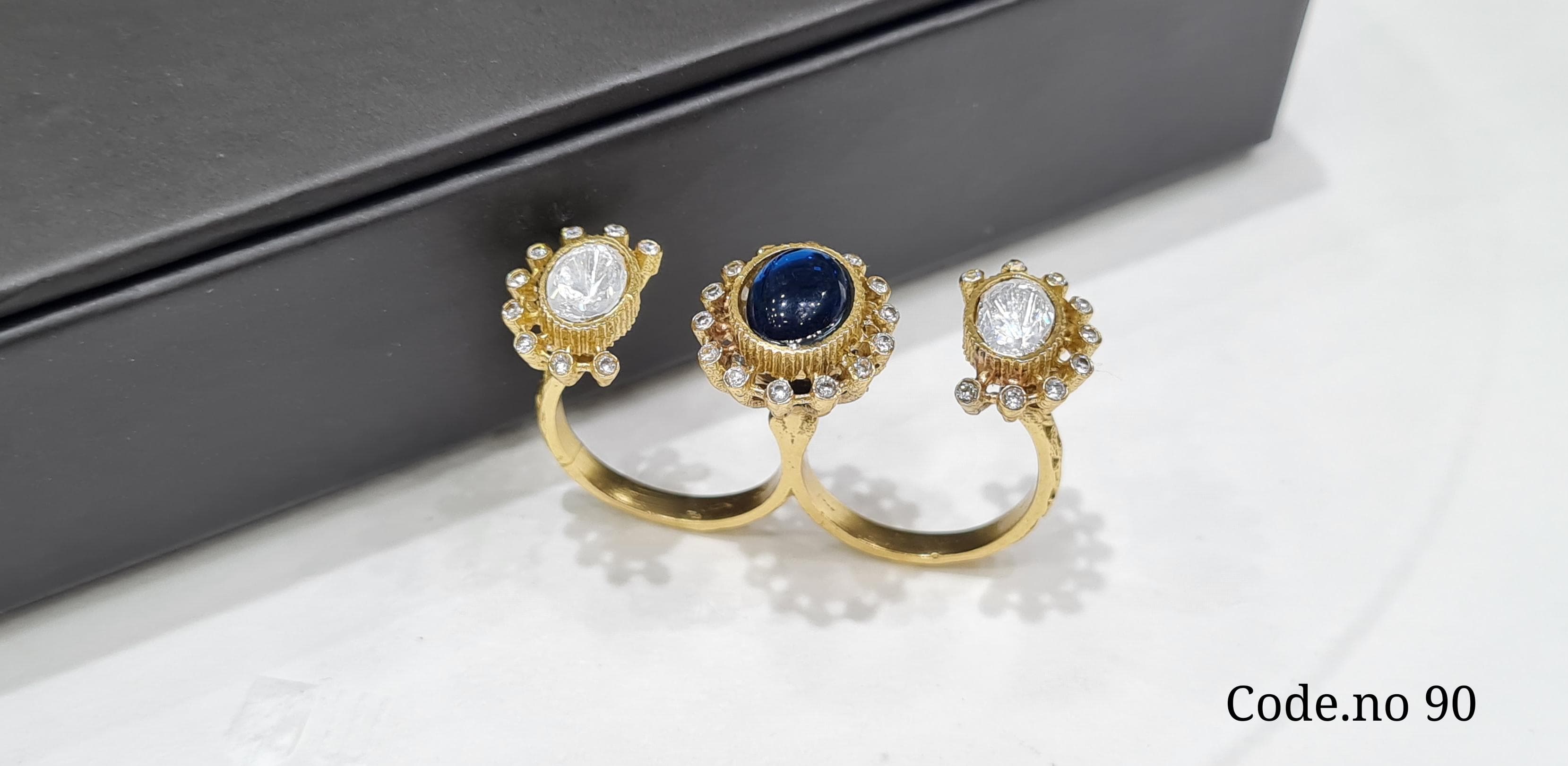 Kundan Fingerring 00064 - 5