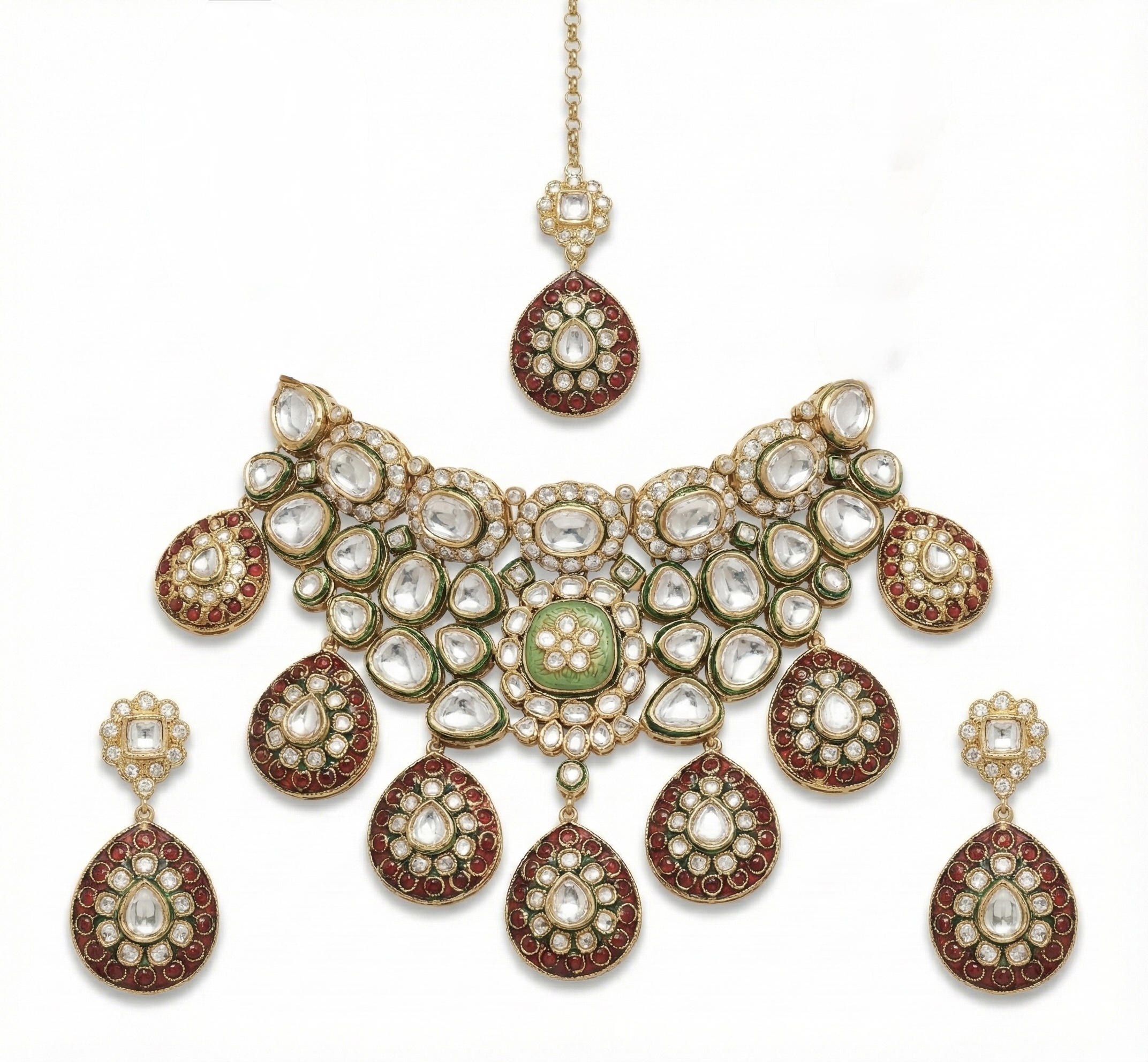 Kundan Bride Set 03476