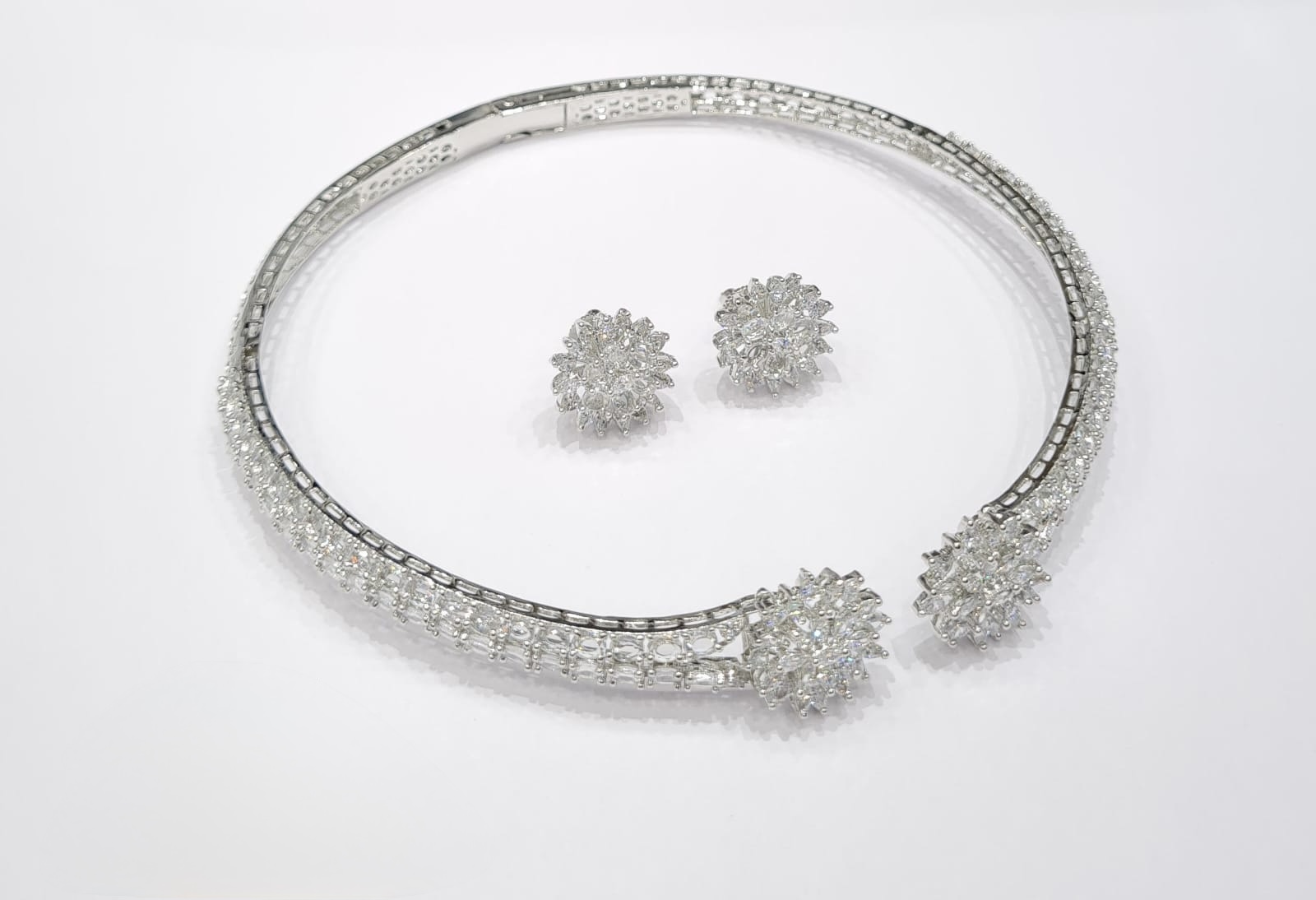 Cz Necklace 10347 - 7