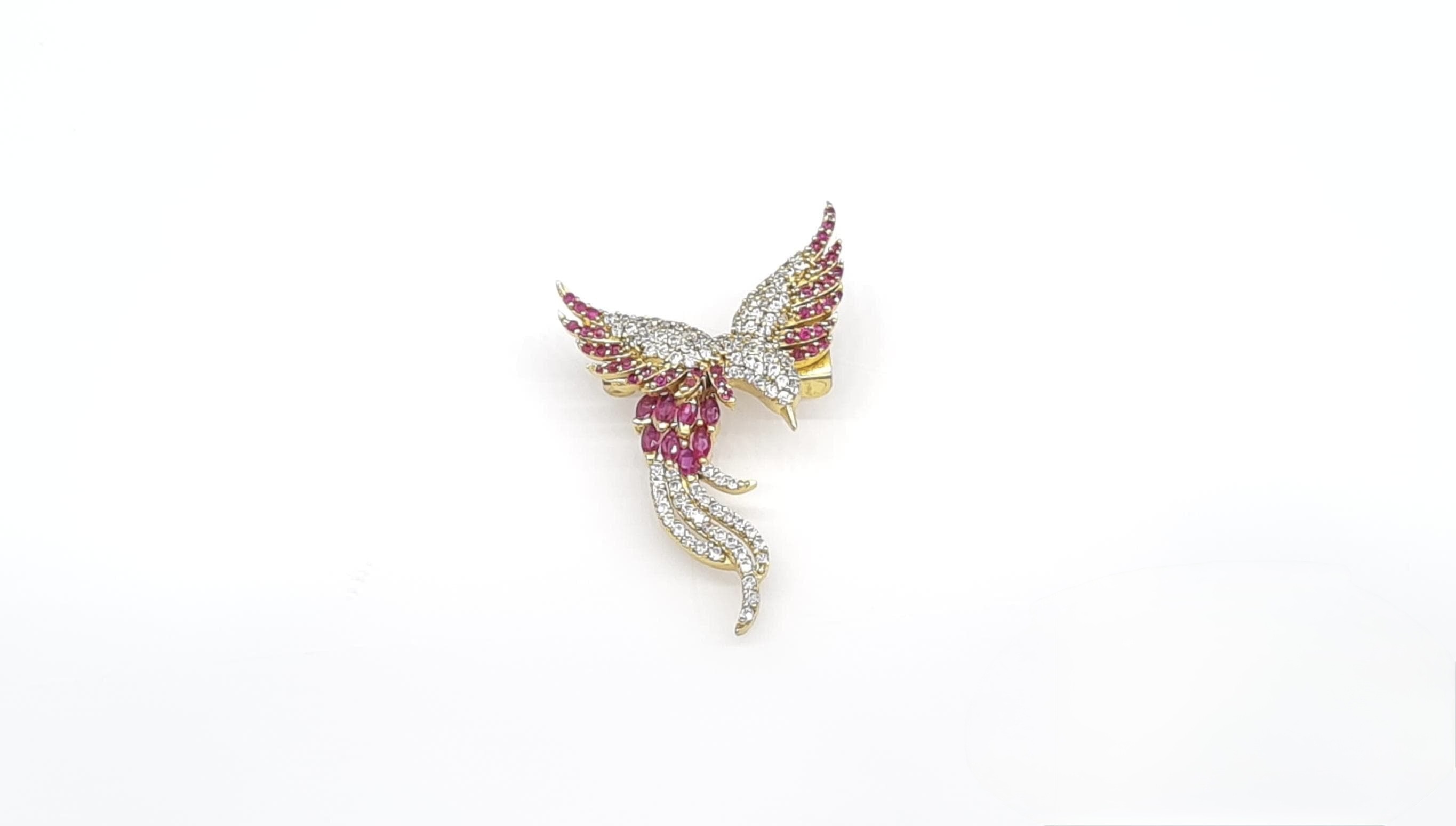 Pakshi brooch 11437 - 4