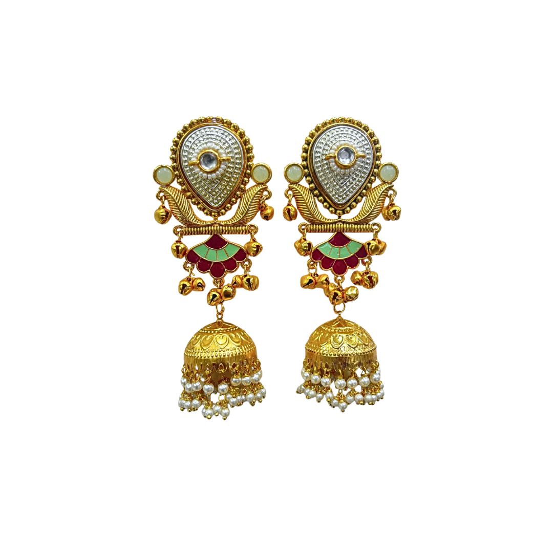 Kashmiri Earrings 06470