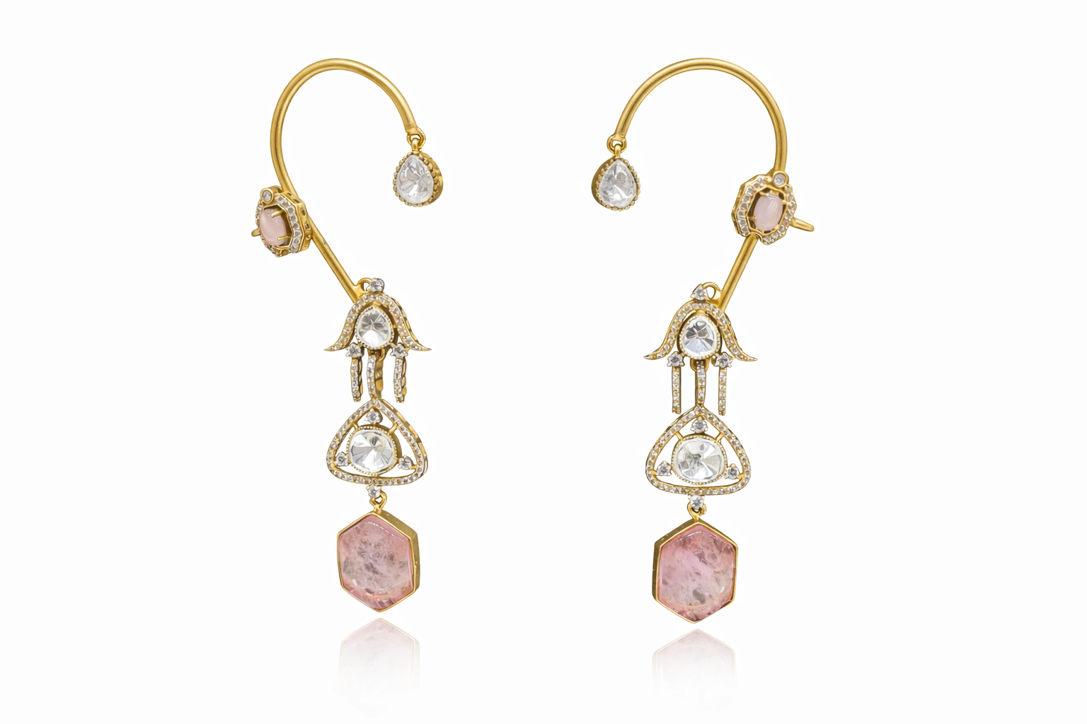 Kundan Earcuff 08063 - 6