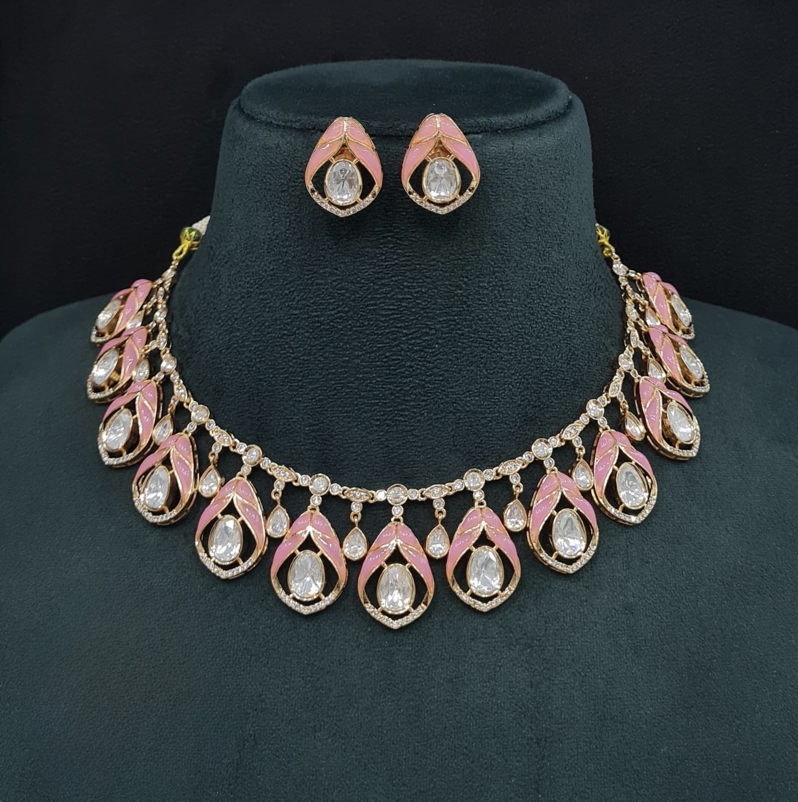 Kundan Necklace 08946 - 5