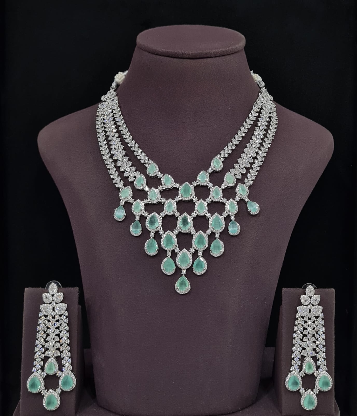 Cz Necklace 11426 - 10