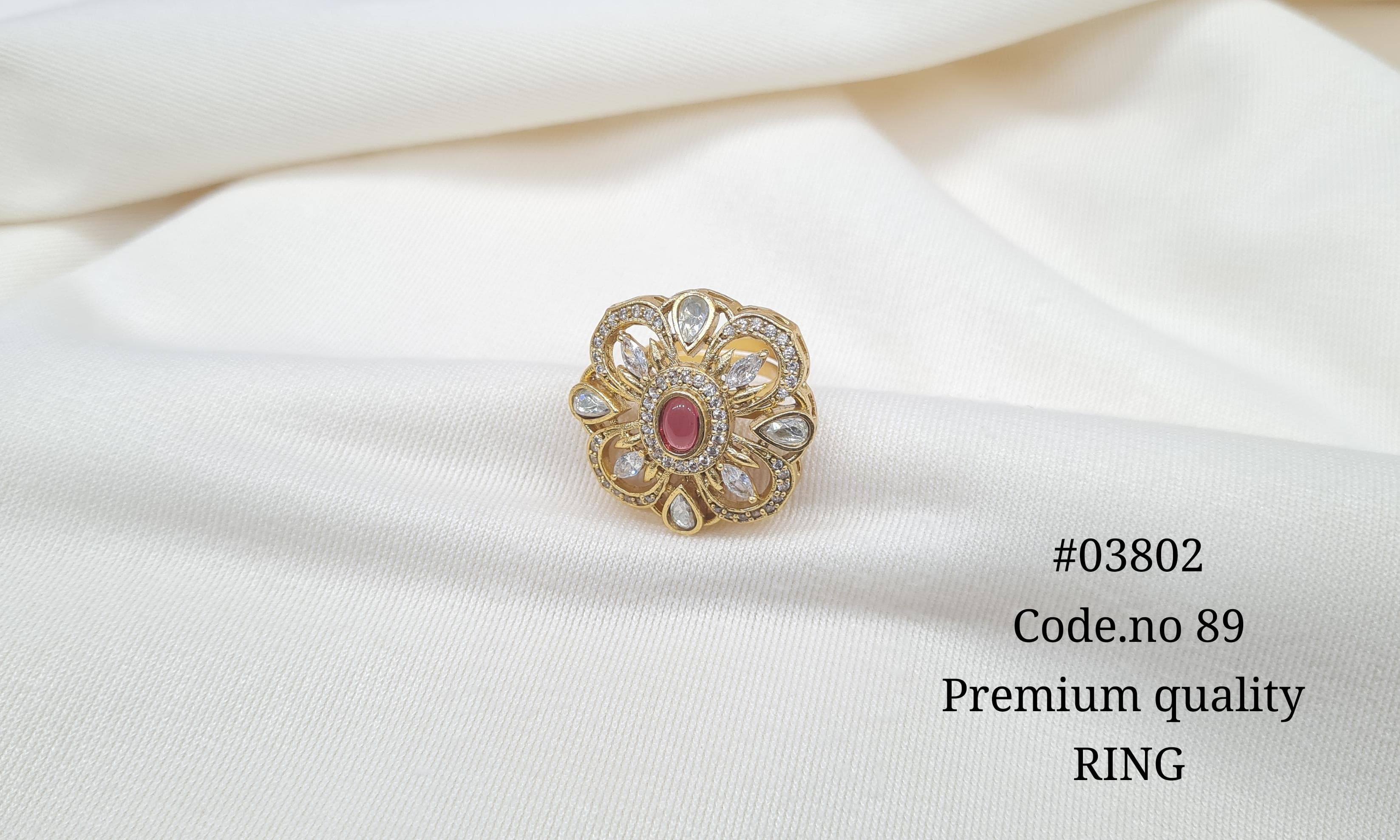 Kundan Fingerring 03802 - 6