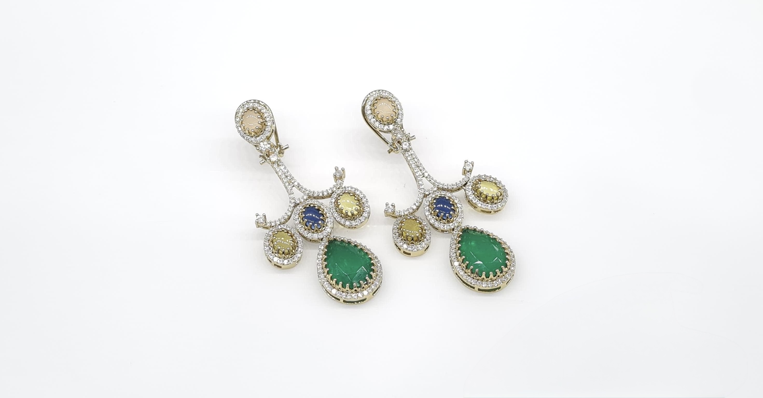 Sabyasachi Earrings 09287 - 11