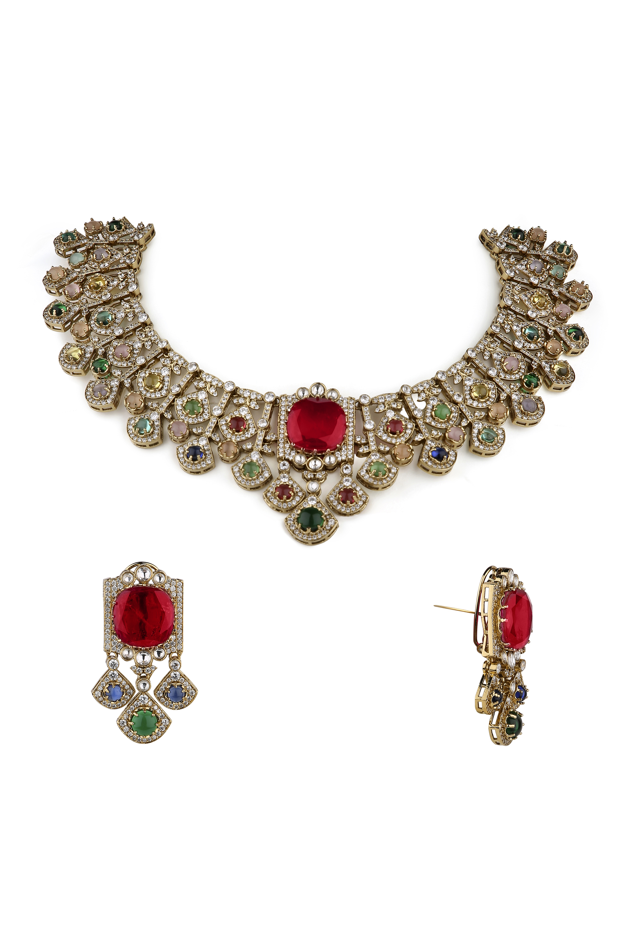 Sabyasachi Necklace 08727 - 6