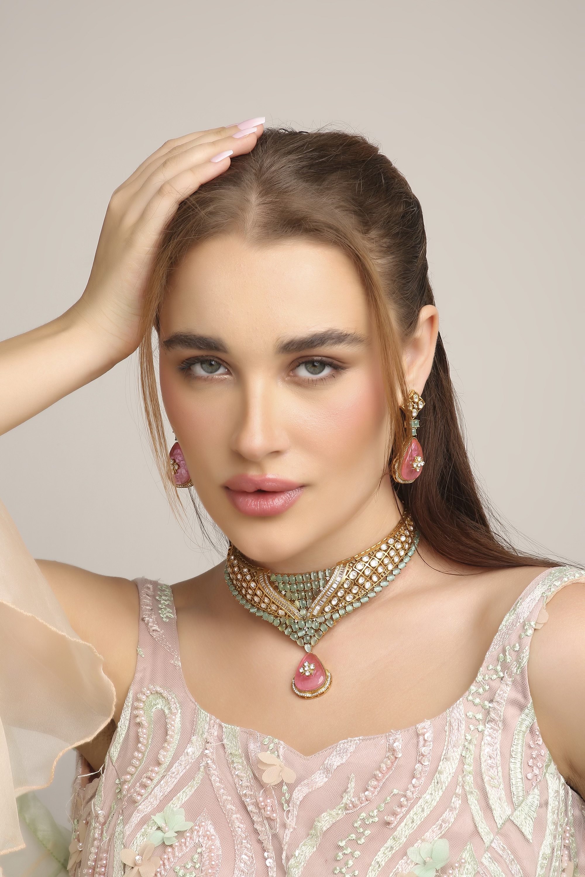 Moissanite Necklace 08916 - 3