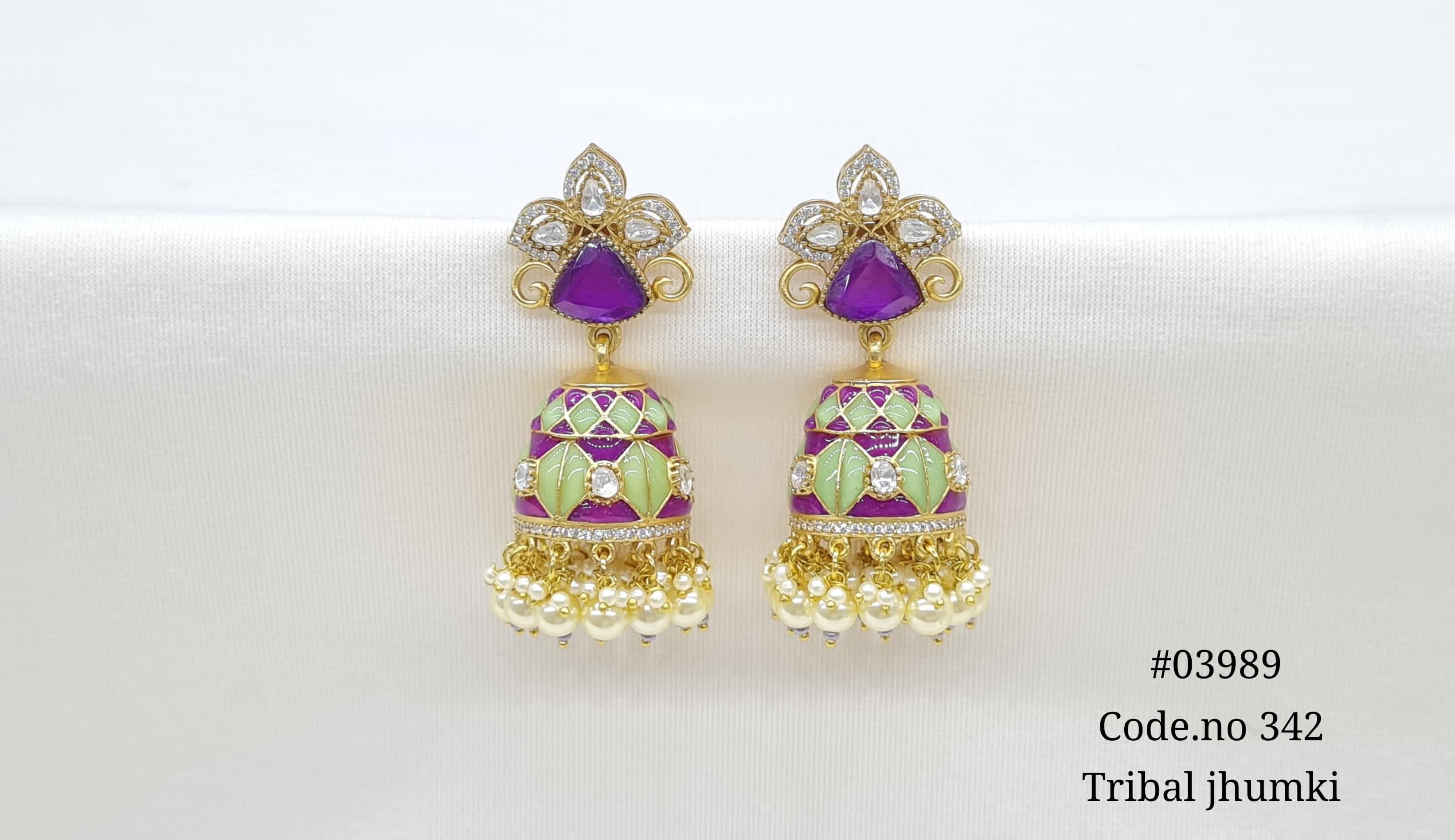 Kundan Jhumki 03989 - 12