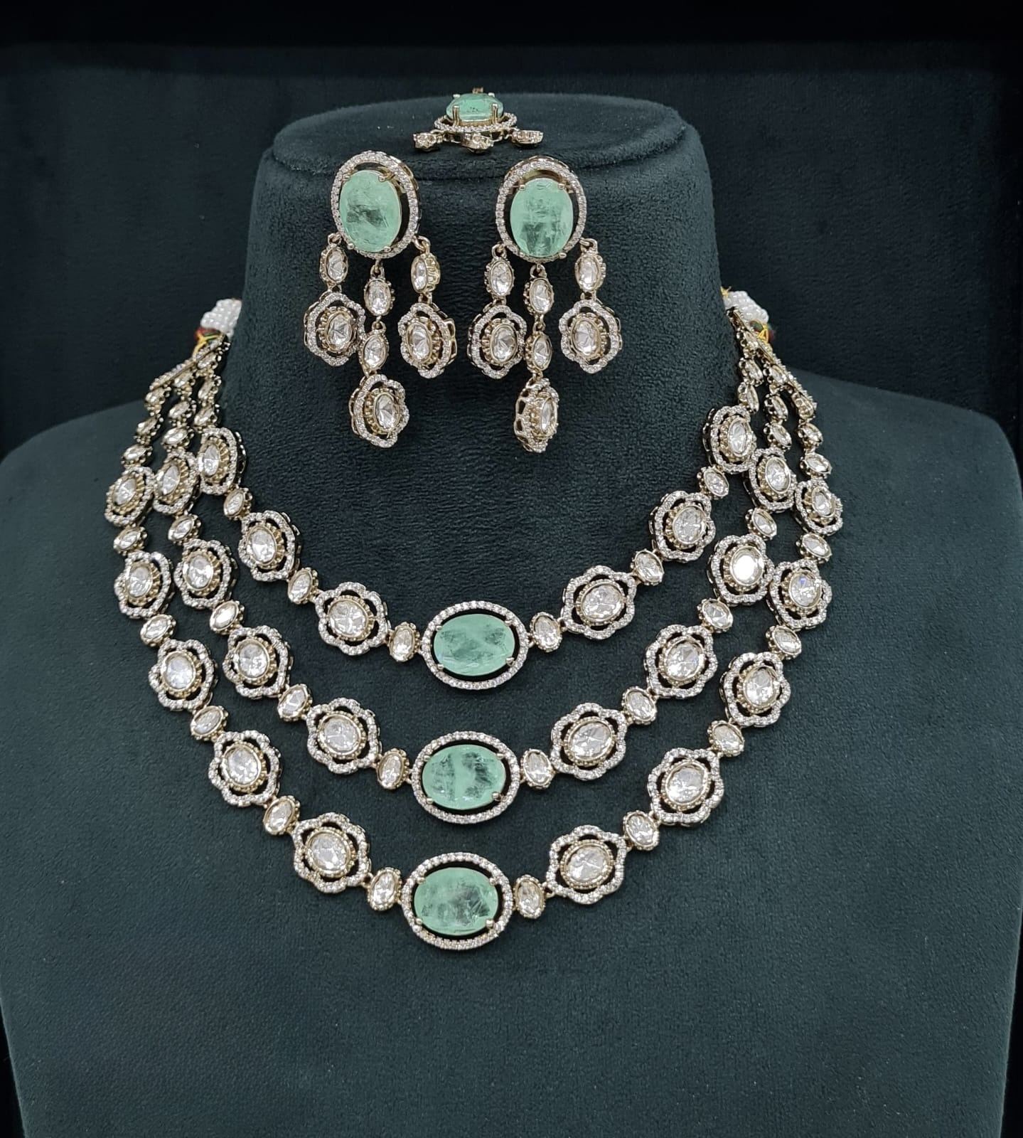 Kundan Necklace 01962 - 10