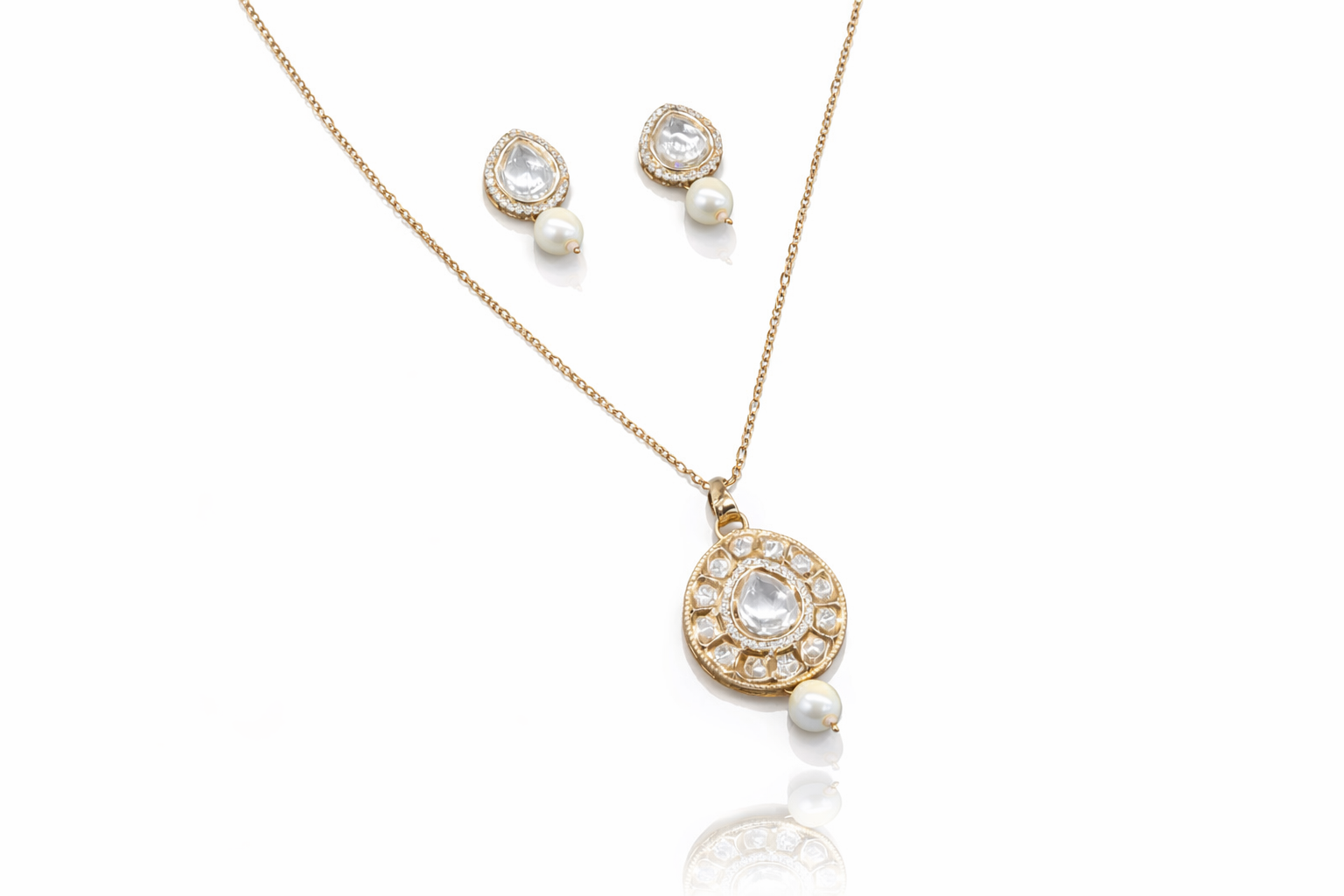 Kundan Pendant 08706