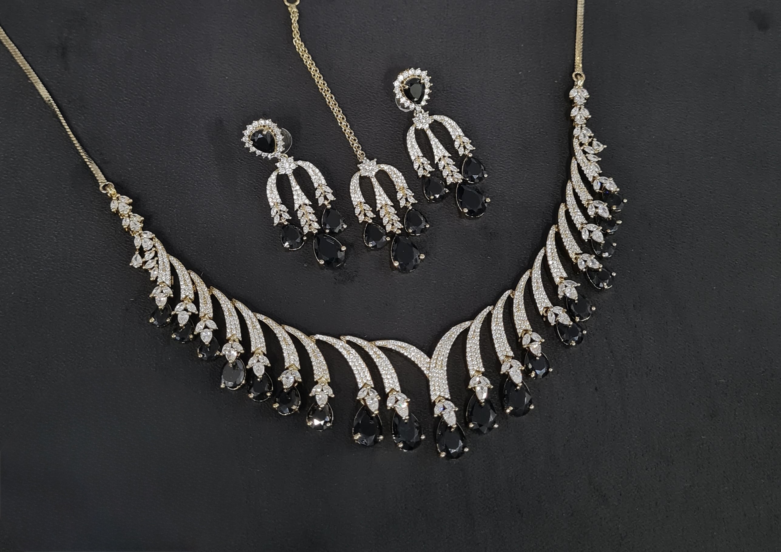 Cz Necklace 10640 - 8