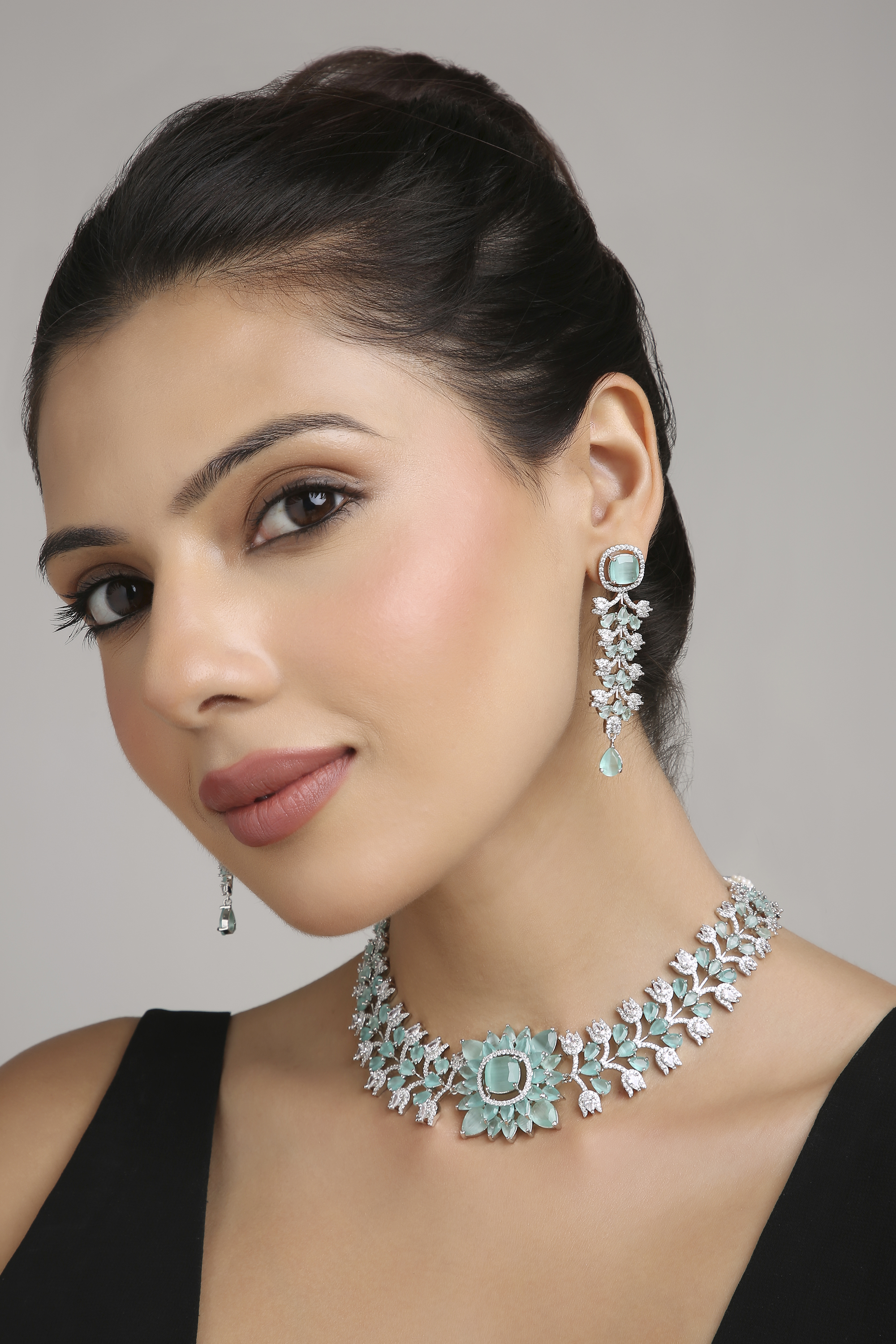 Cz Necklace 07611 - 13