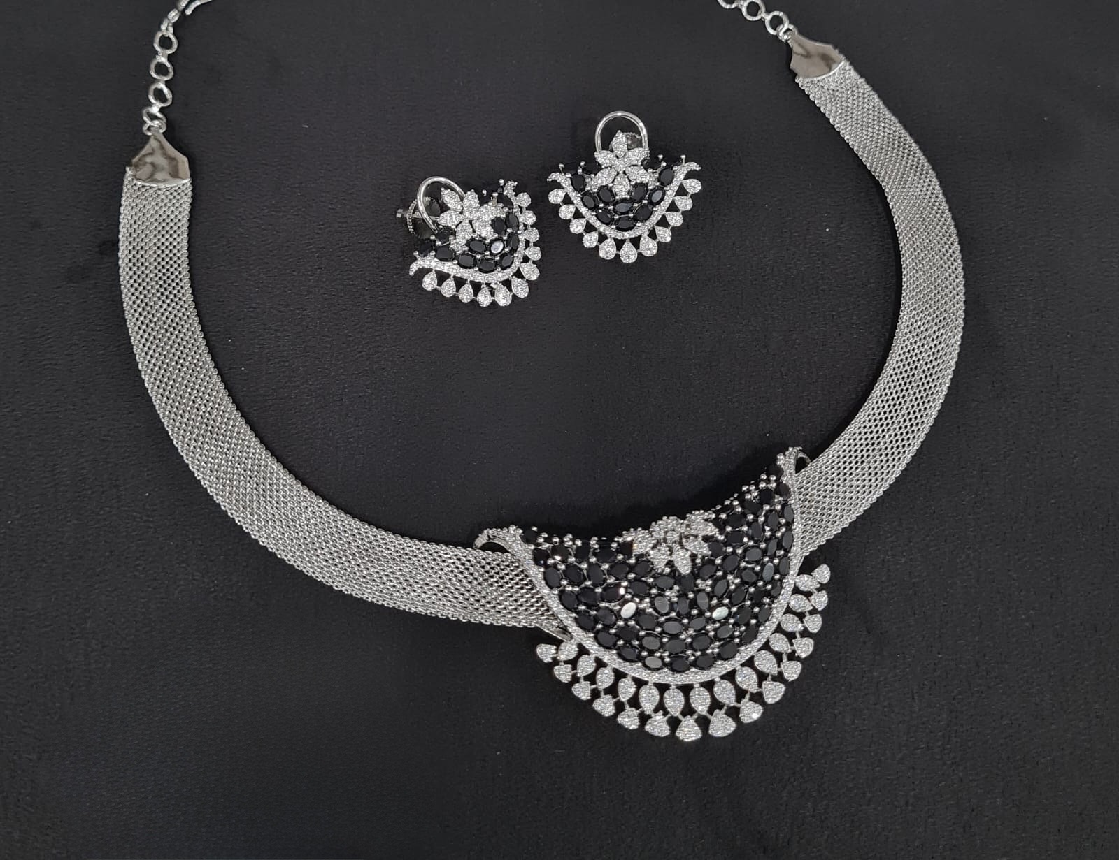 Cz Necklace 08963 - 6