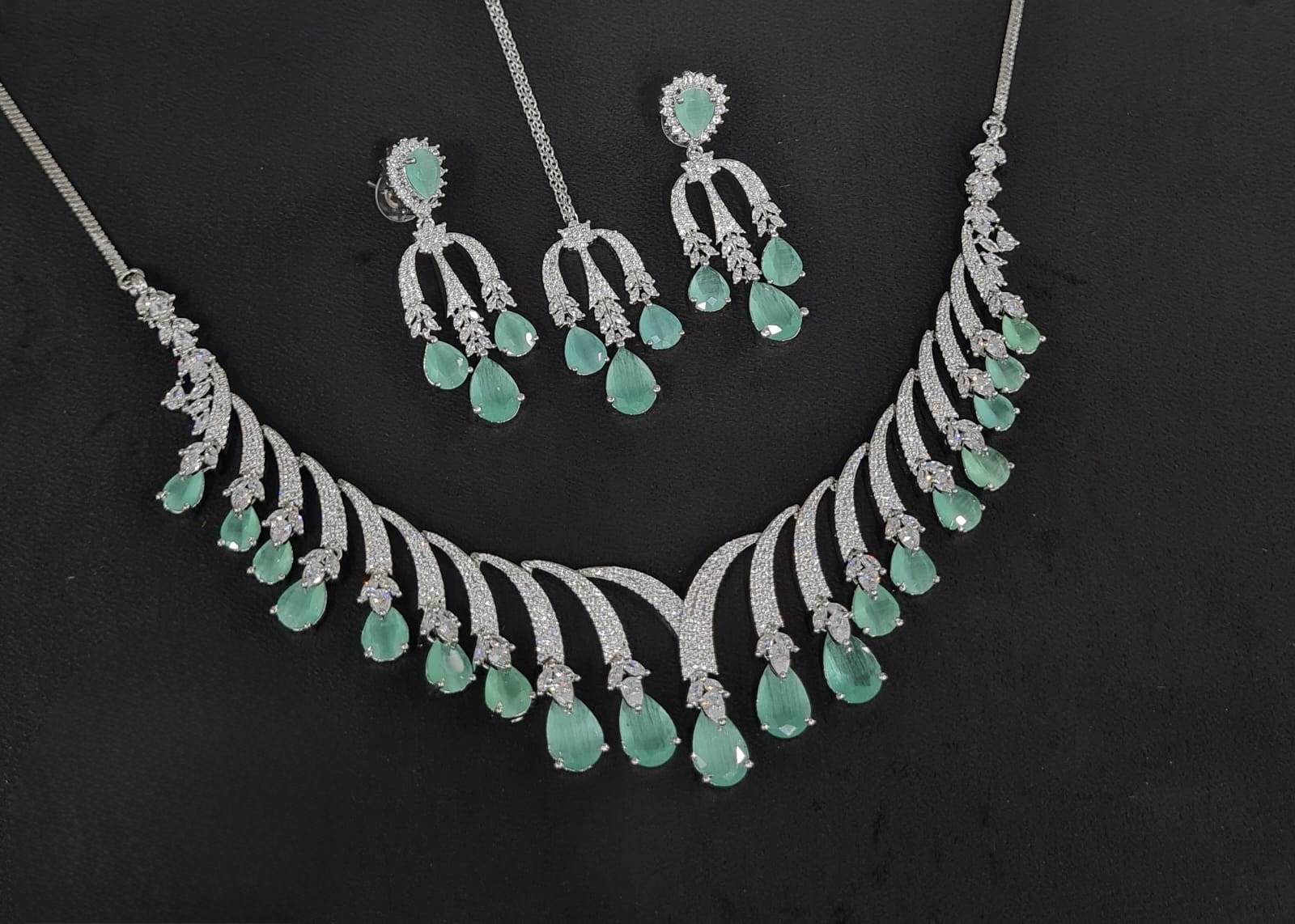 Cz Necklace 10640 - 12