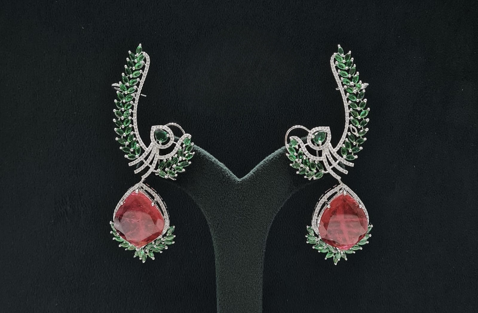 Cz Doublet Earcuff 08126 - 3