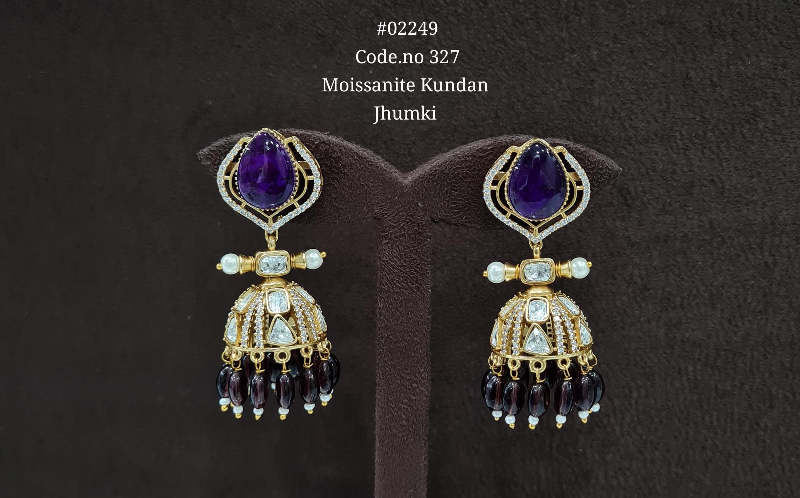 Kundan Jhumki 02249 - 3