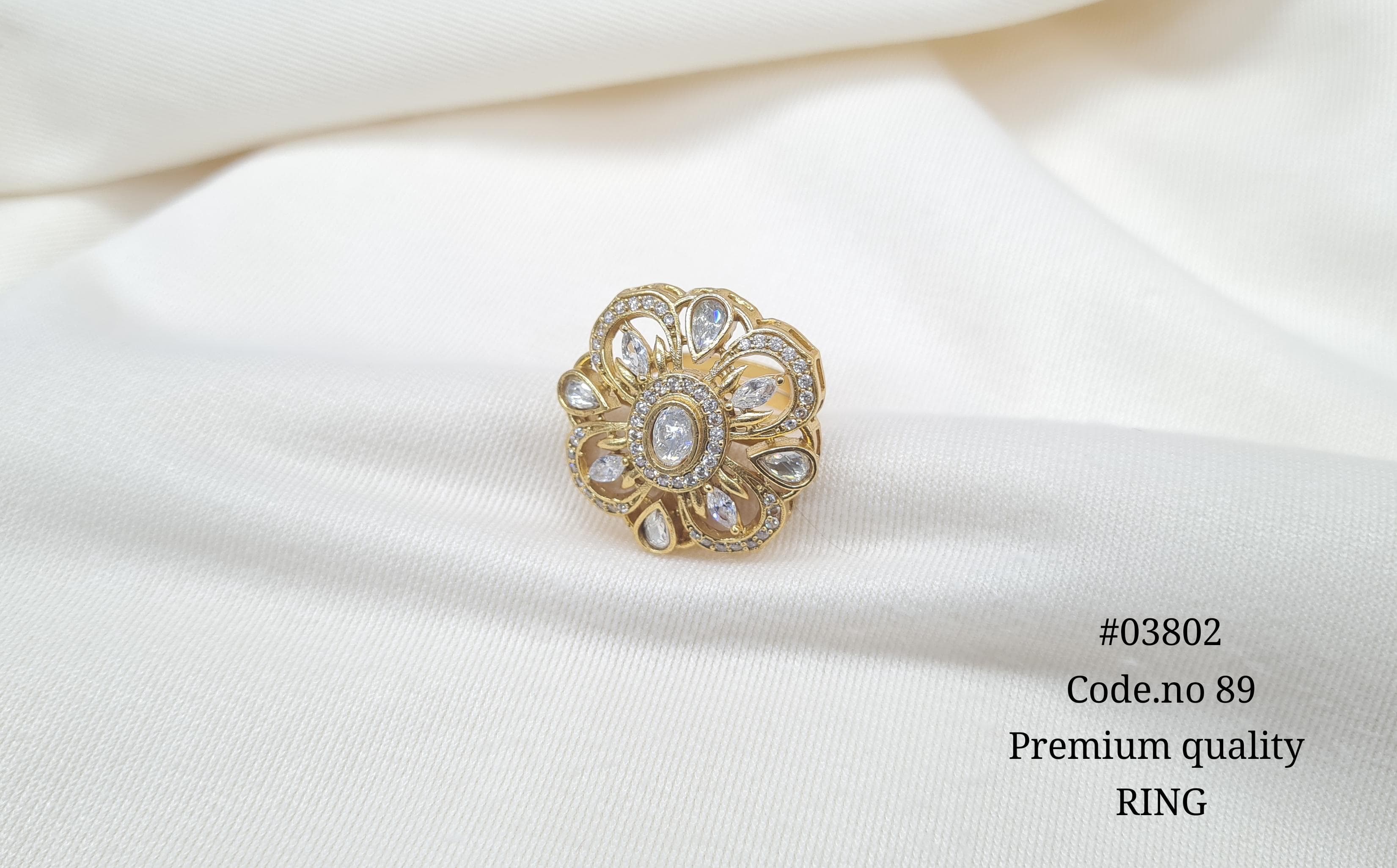 Kundan Fingerring 03802