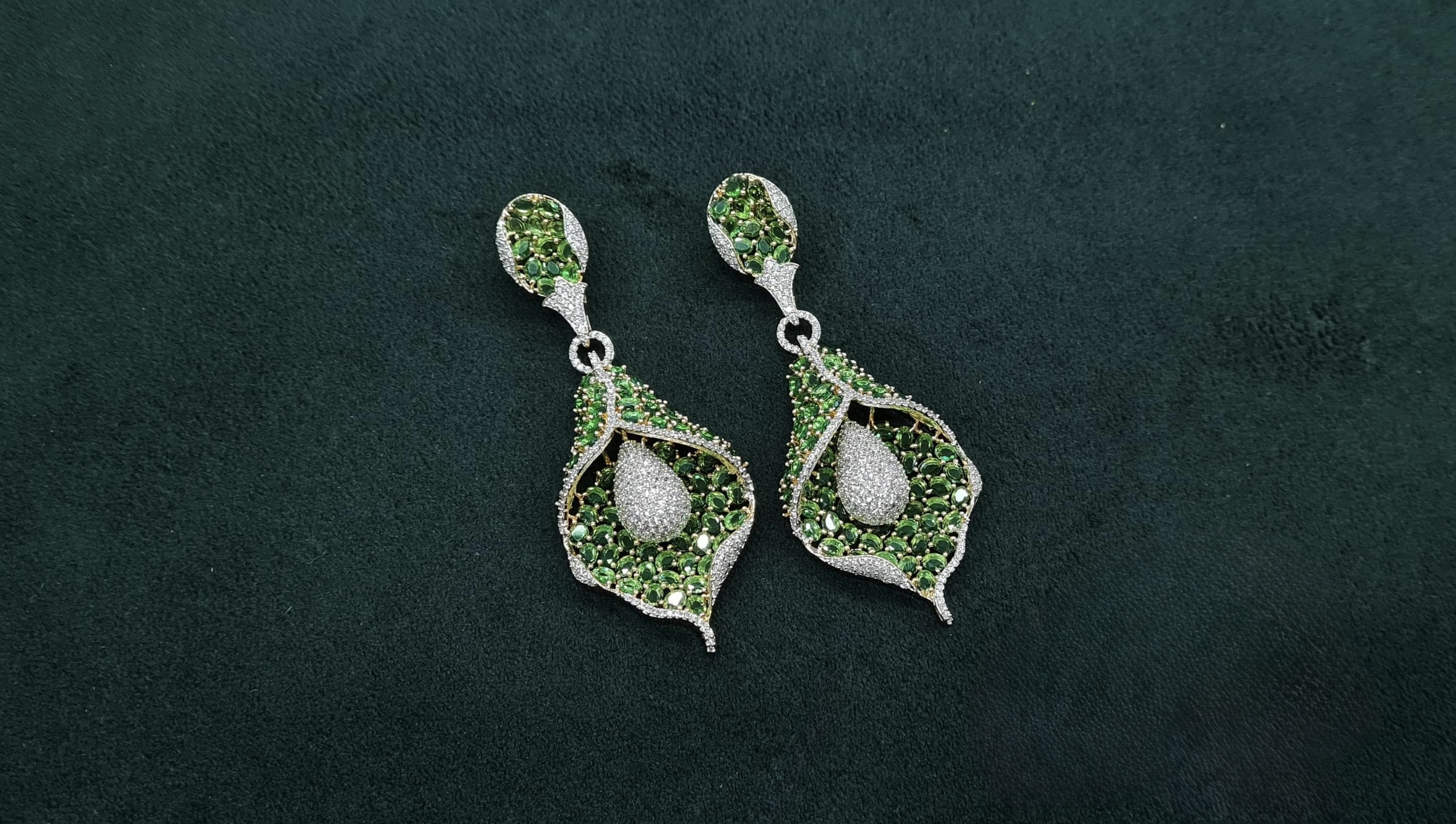 Cz Earrings 08982 - 3