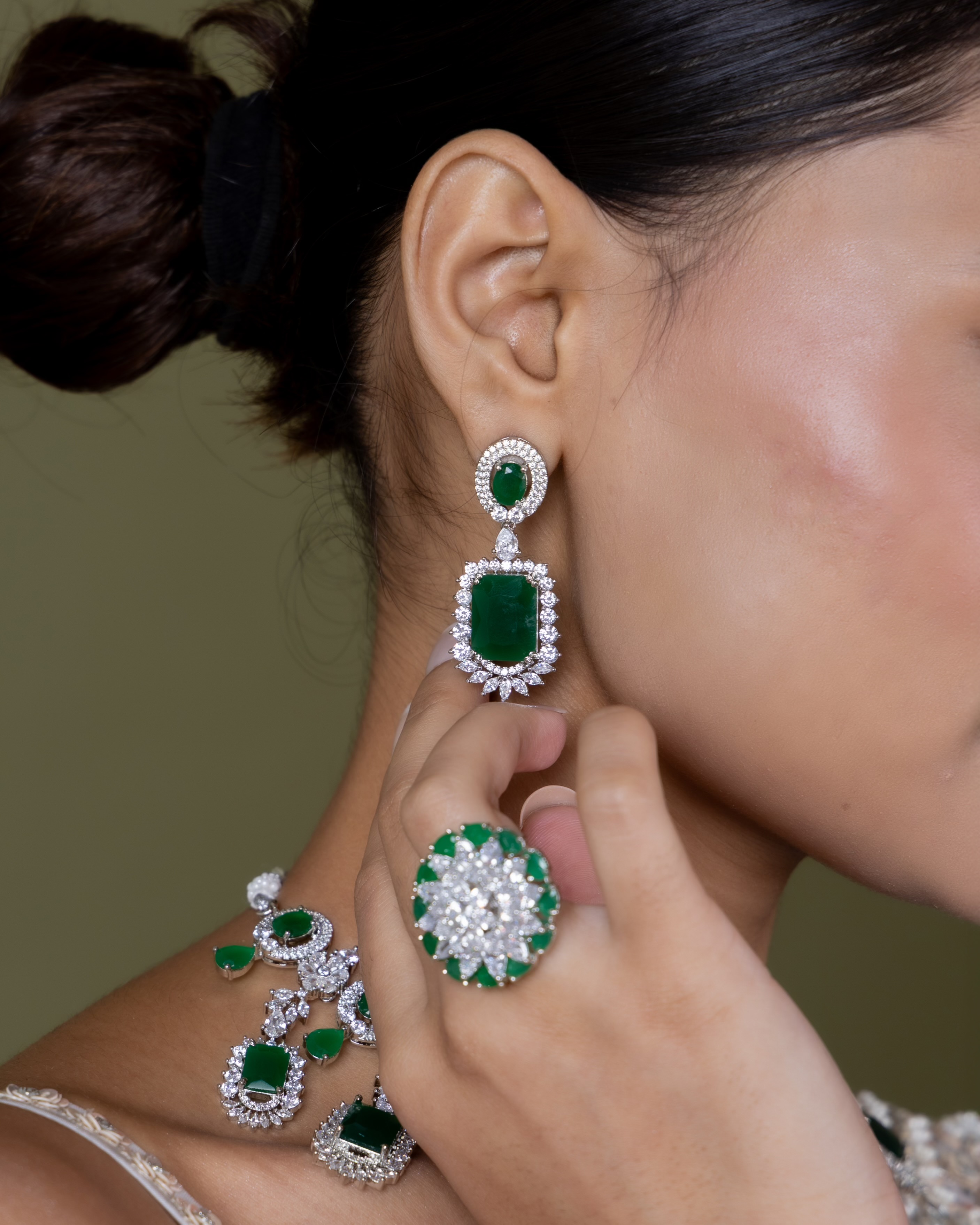 Cz Necklace 02326 - 7