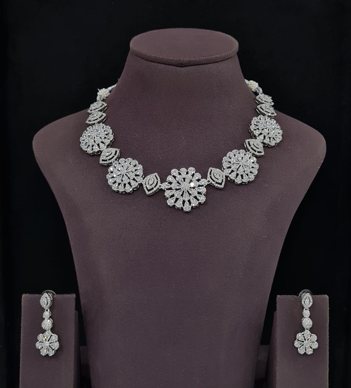 Cz Necklace 11650 - 7
