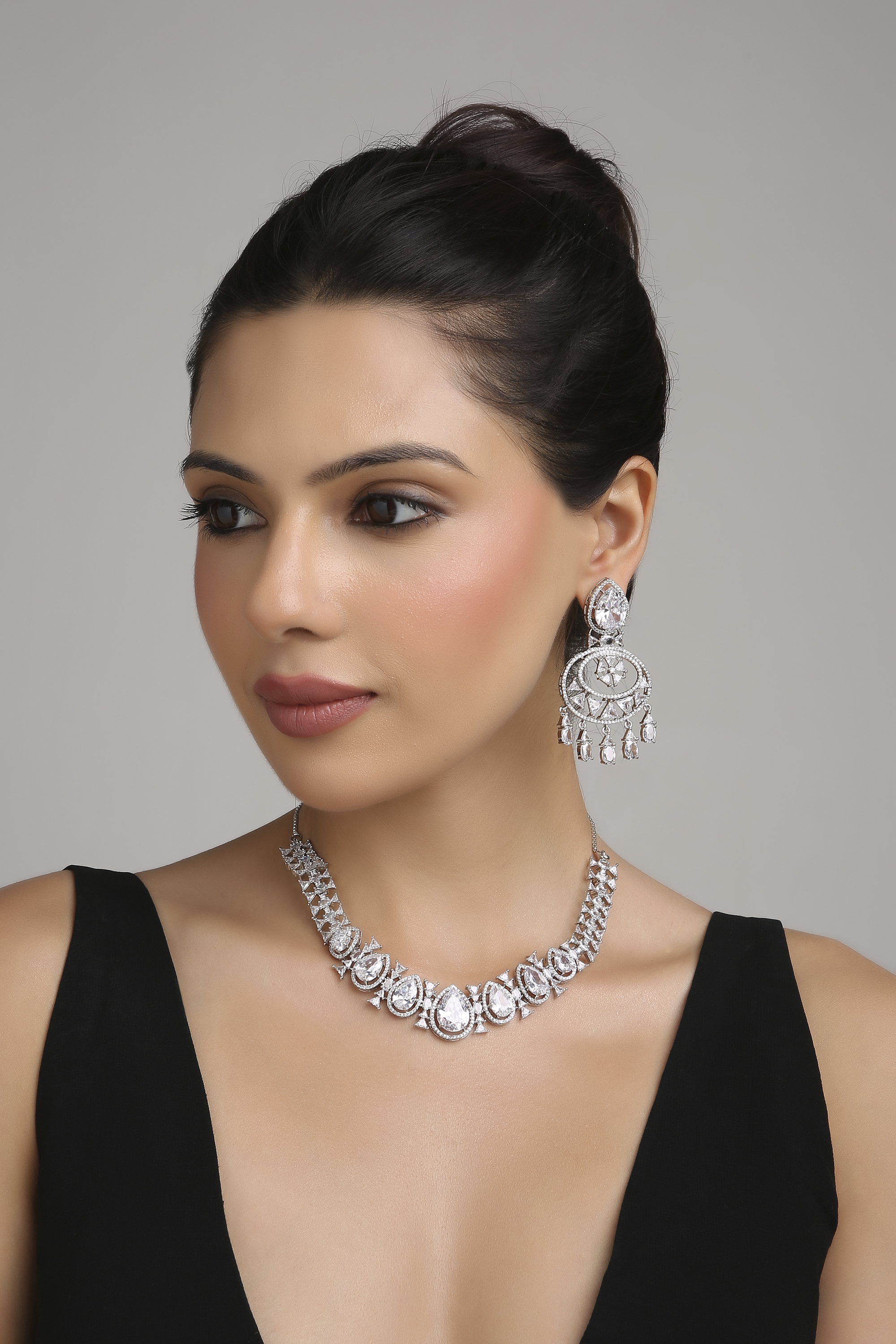 Cz Necklace 06304 - 11