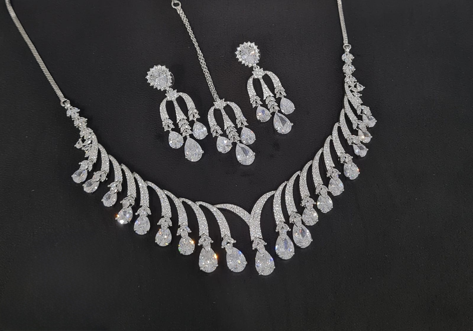 Cz Necklace 10640 - 17