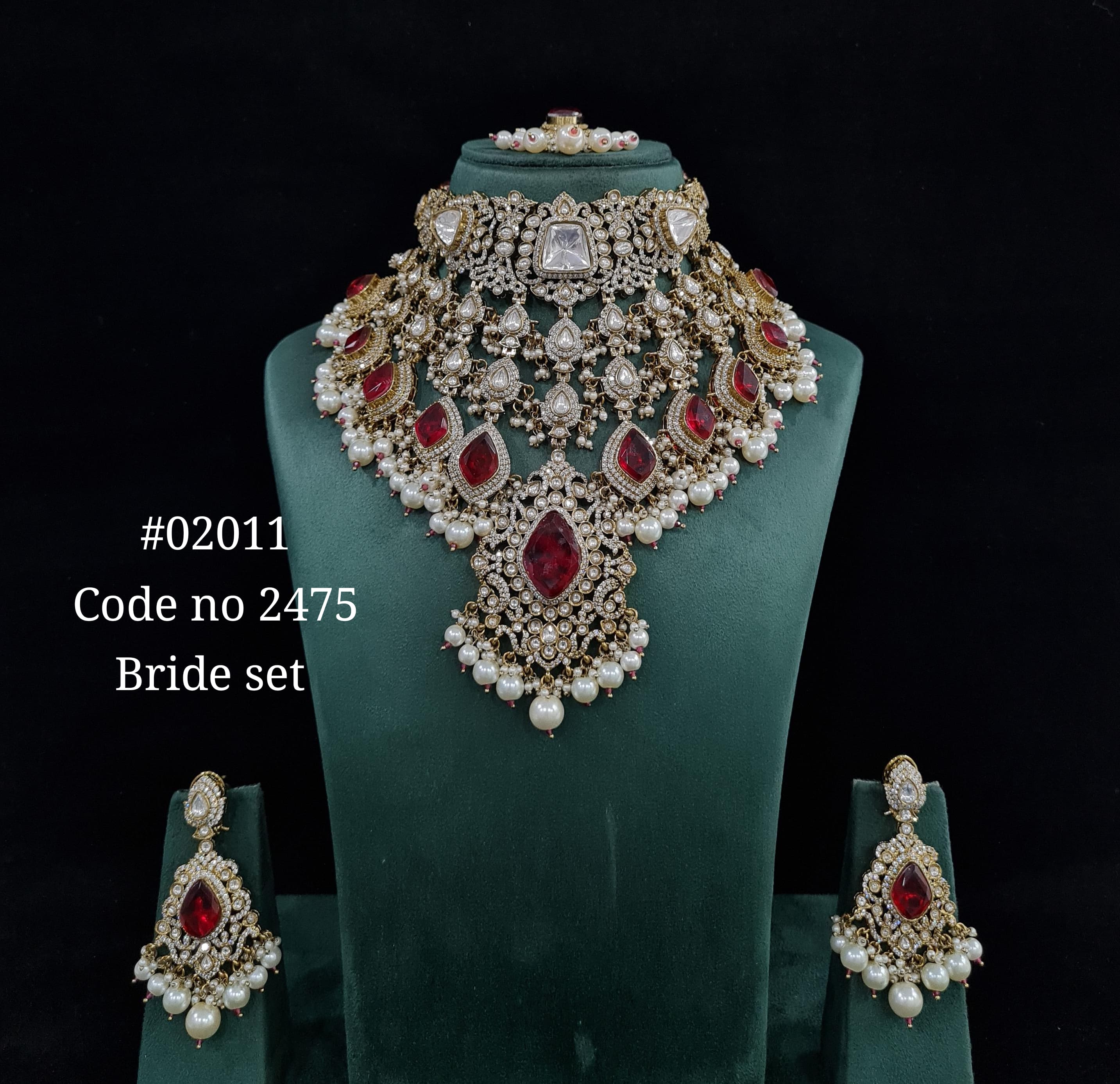 Kundan bride set 02011