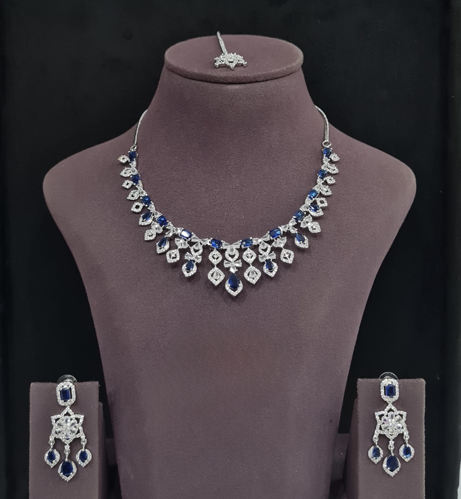 Cz Necklace 11341 - 7