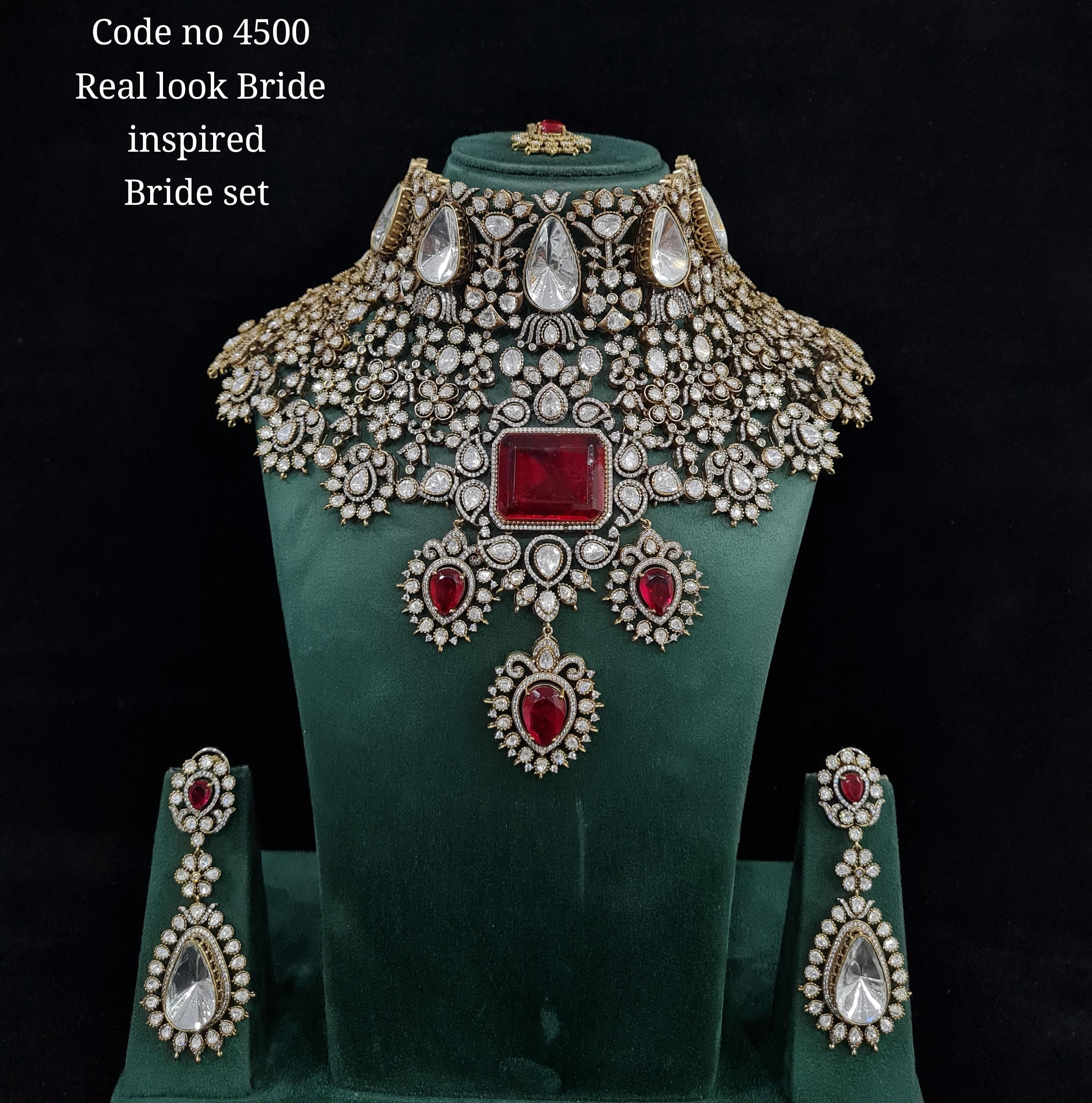 Kundan Bride set 01470