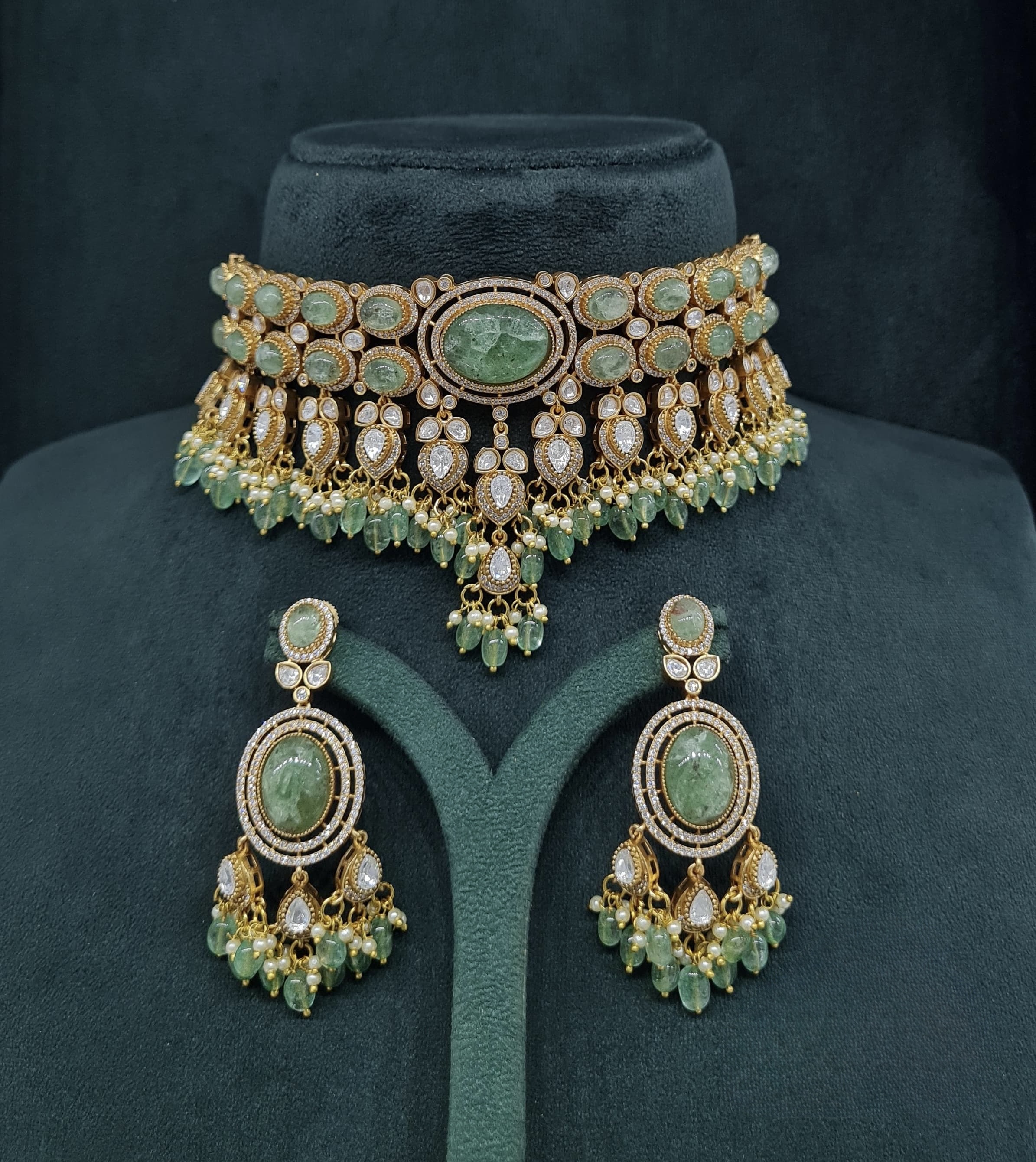 Moissanite Choker 04640 - 9