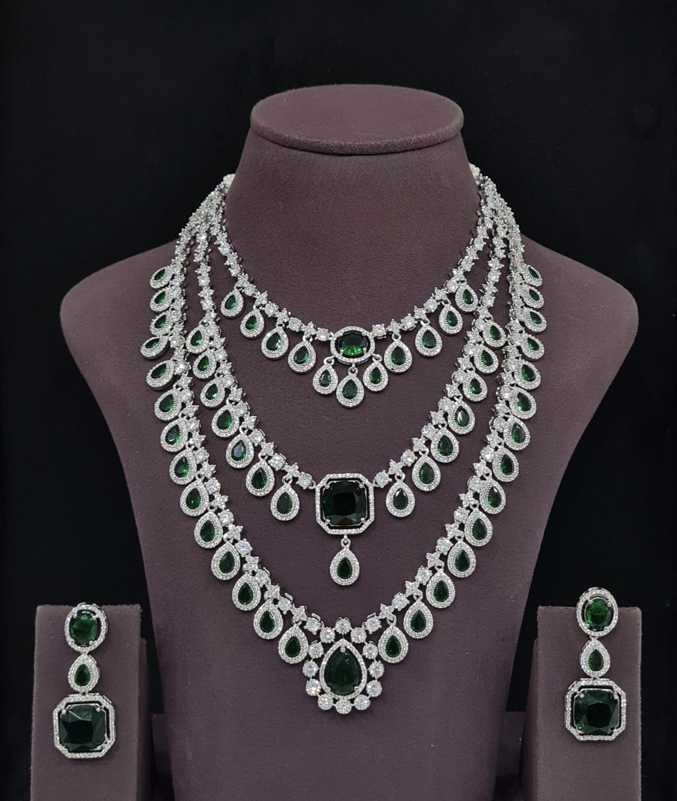 Cz Necklace 11427 - 3