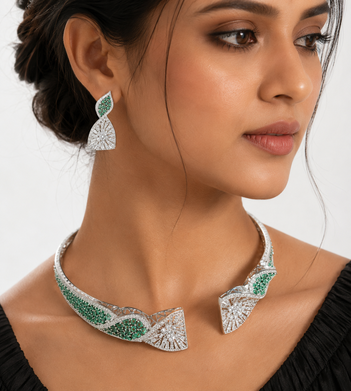 Cz Necklace 10456 - 9