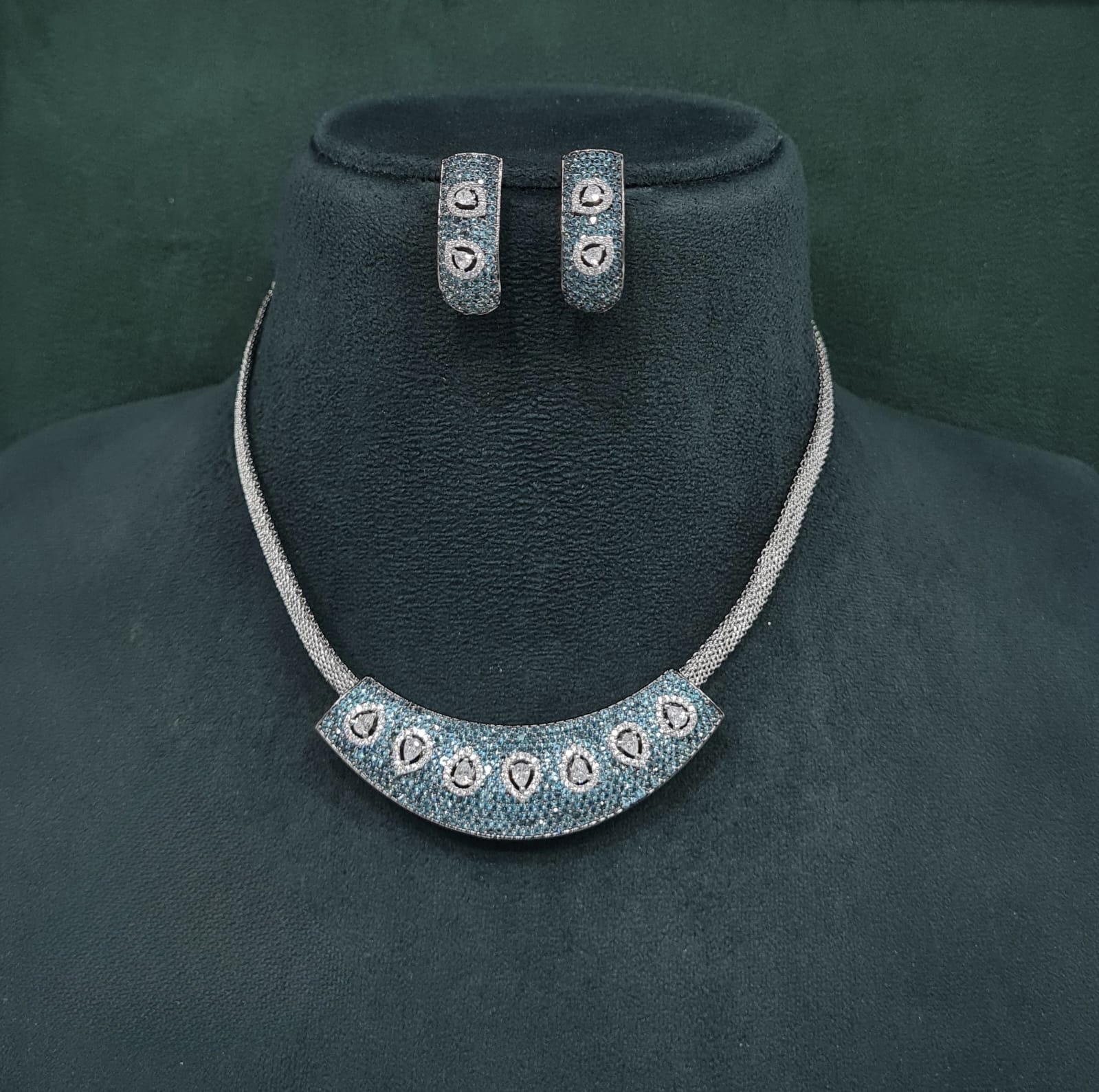 Cz Necklace 10107 - 5