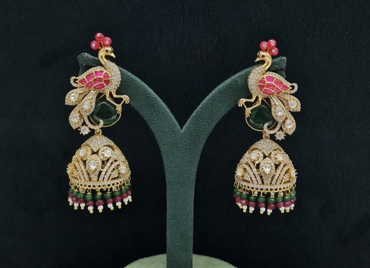 Kundan Earrings 06492