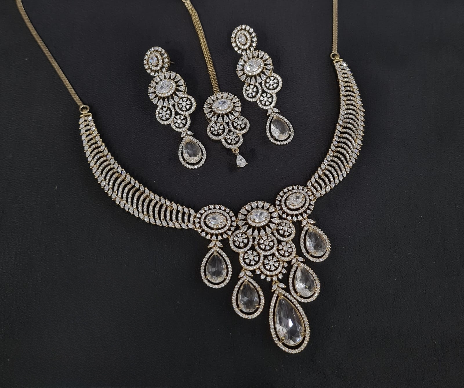 Cz Necklace 10257 - 8