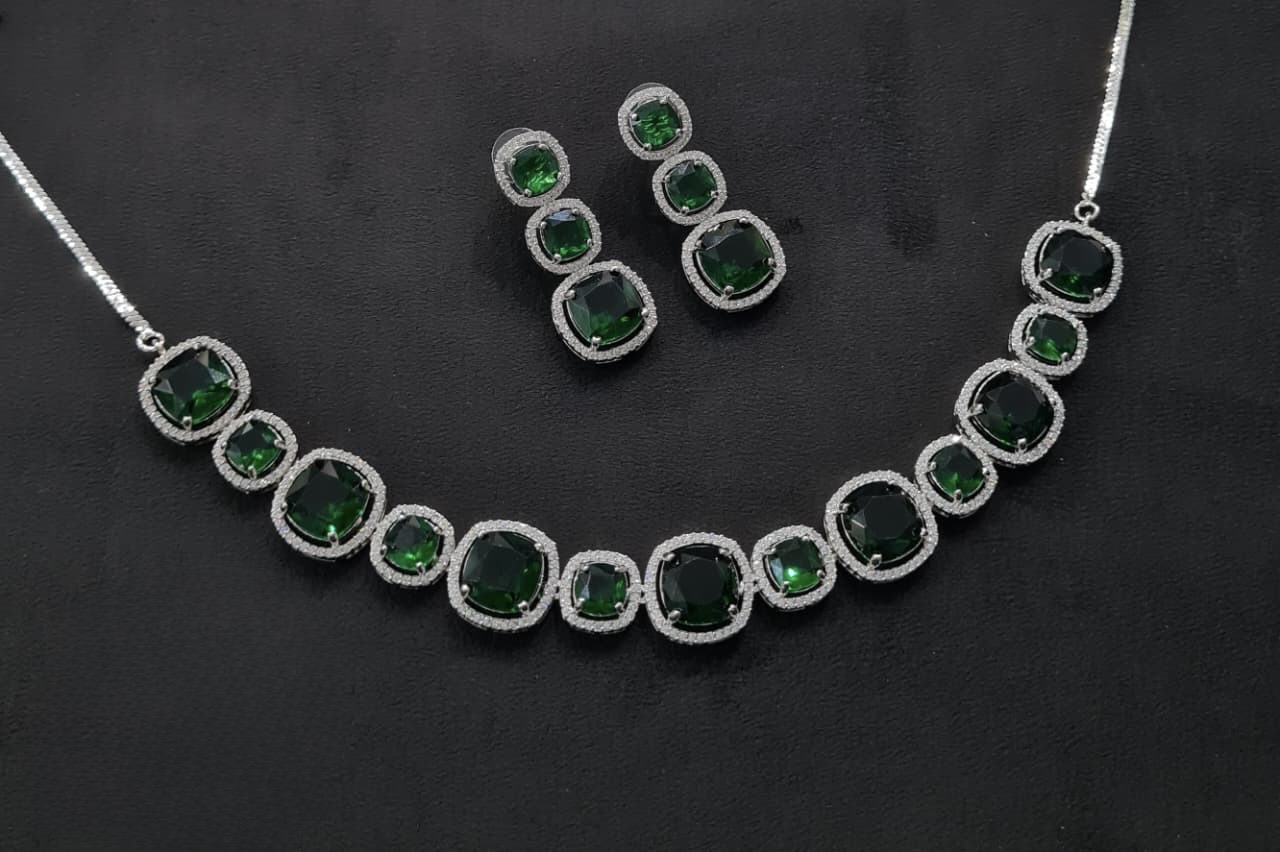 Cz Necklace 11108 - 17
