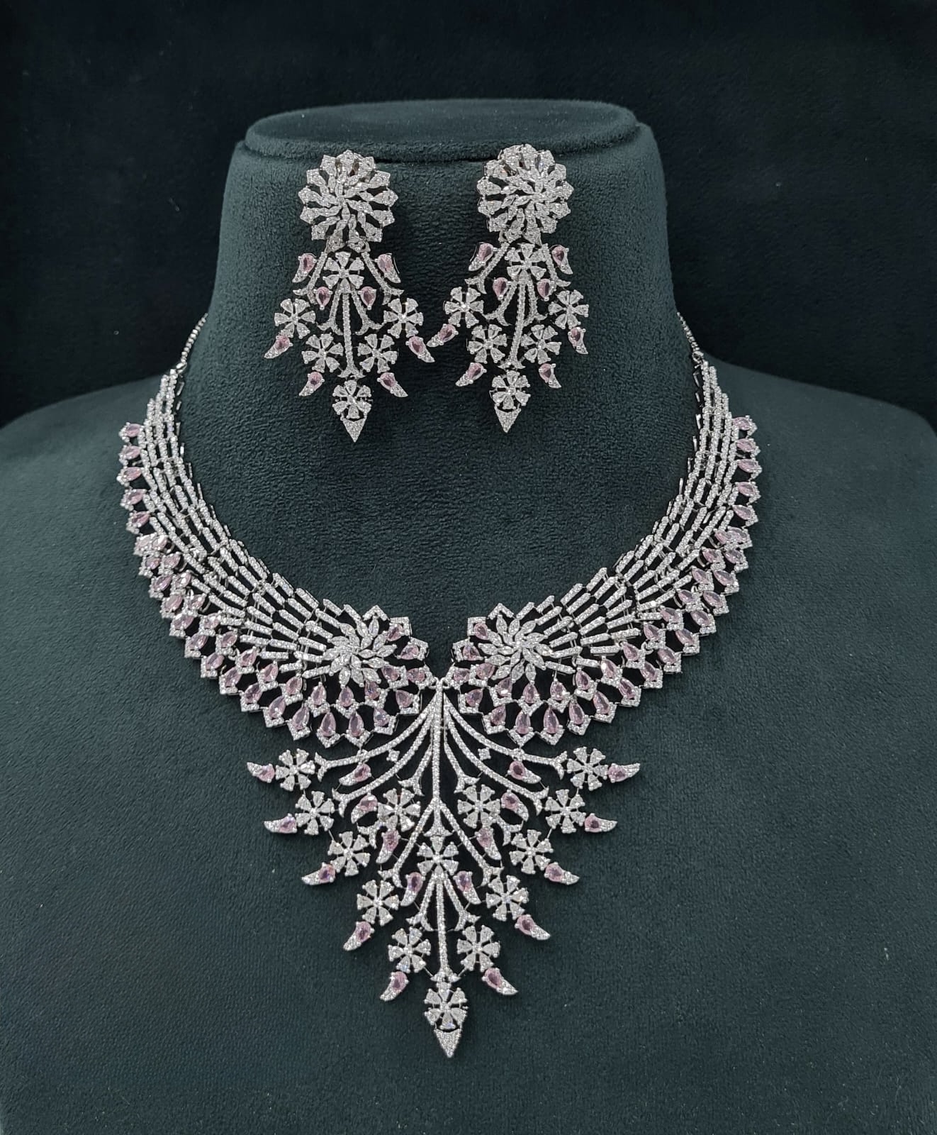 Cz Necklace 06452 - 6