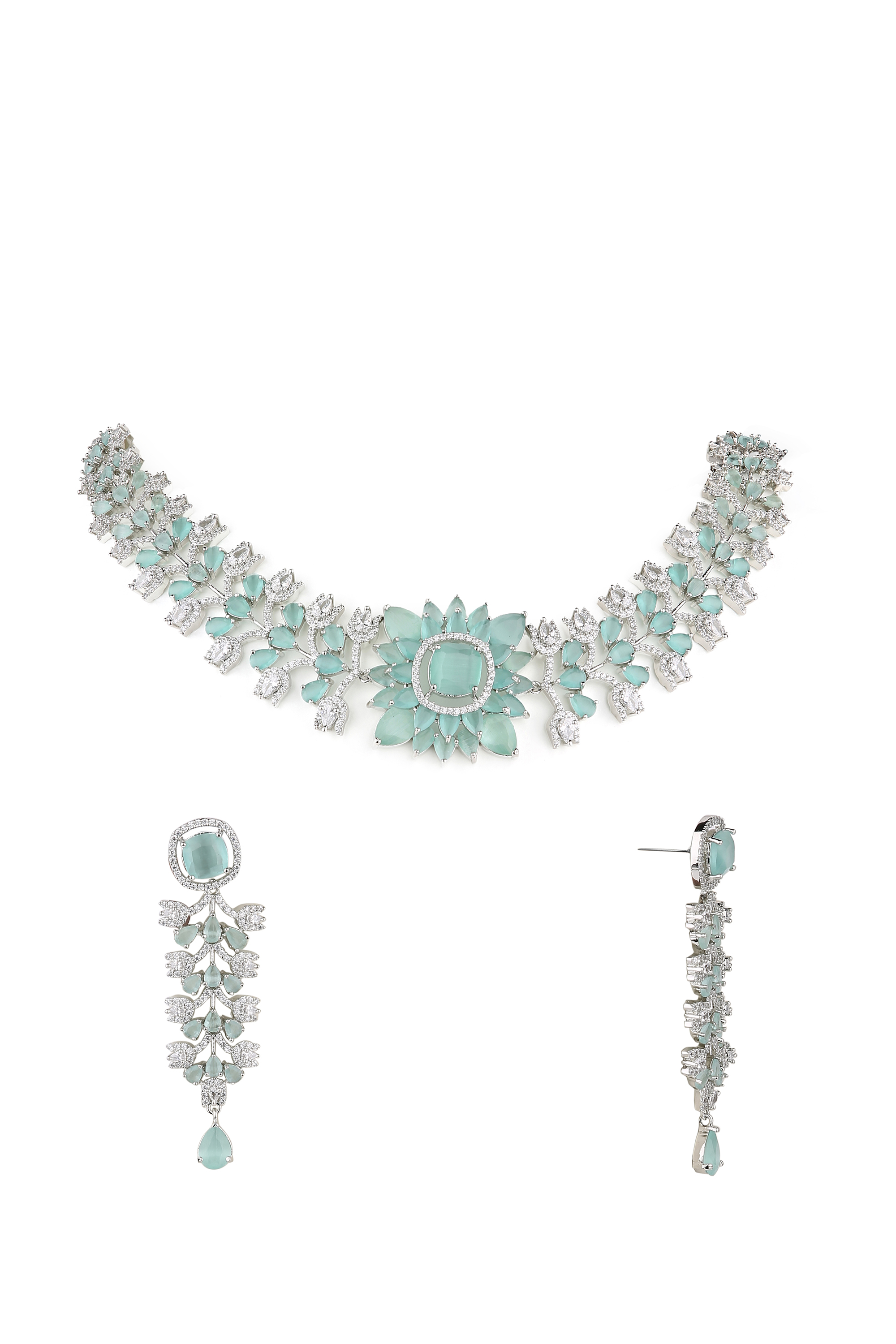 Cz Necklace 07611 - 11