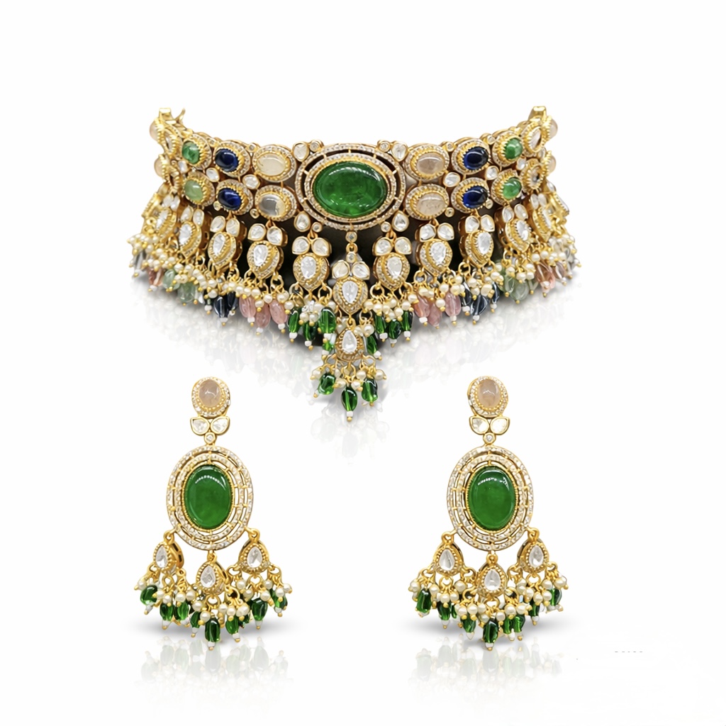 Moissanite Choker 04640 - 12