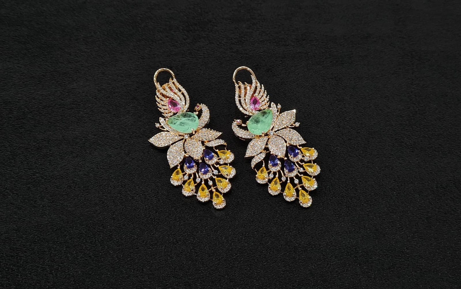 Cz Earrings 10343 - 3