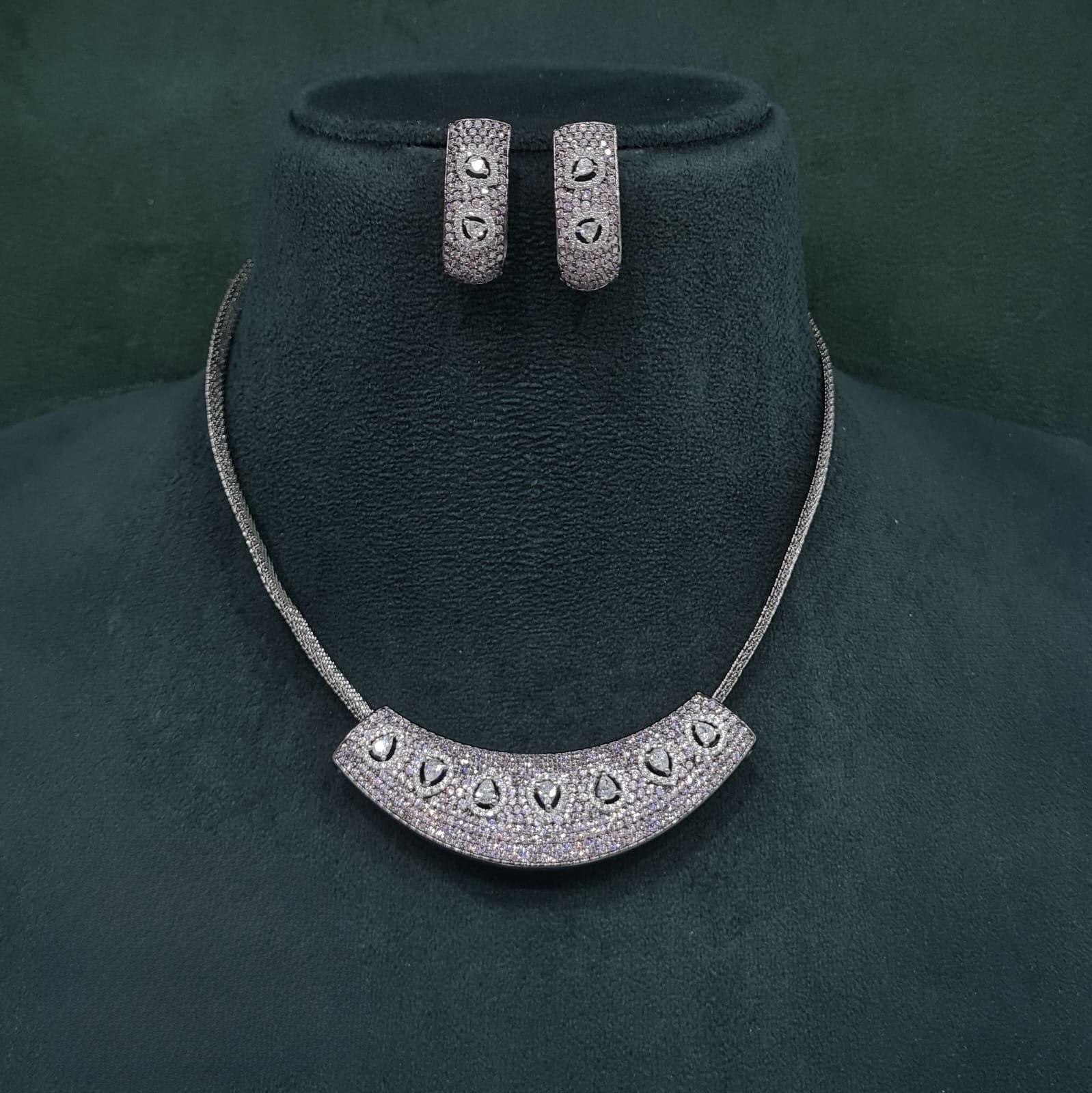 Cz Necklace 10107 - 11