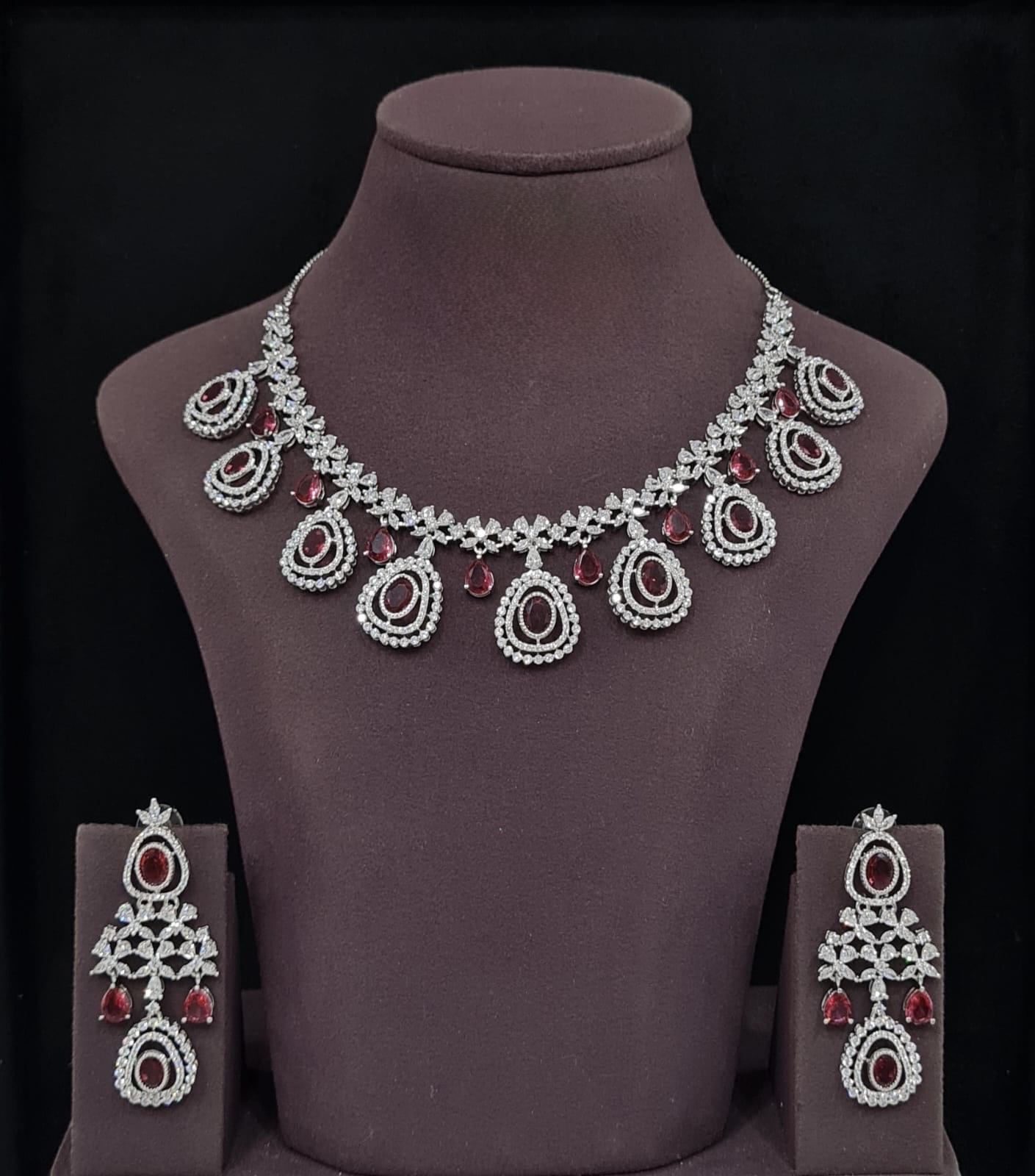 Cz Necklace 11647 - 6