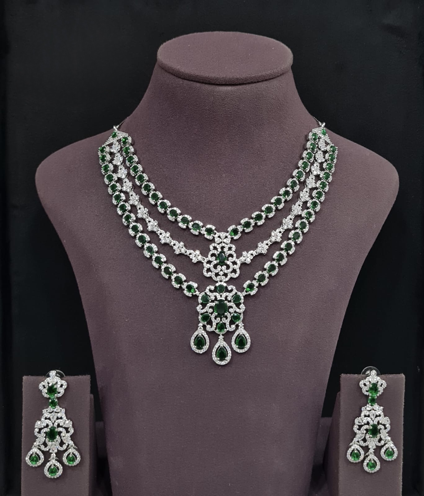 Cz Necklace 11113 - 12