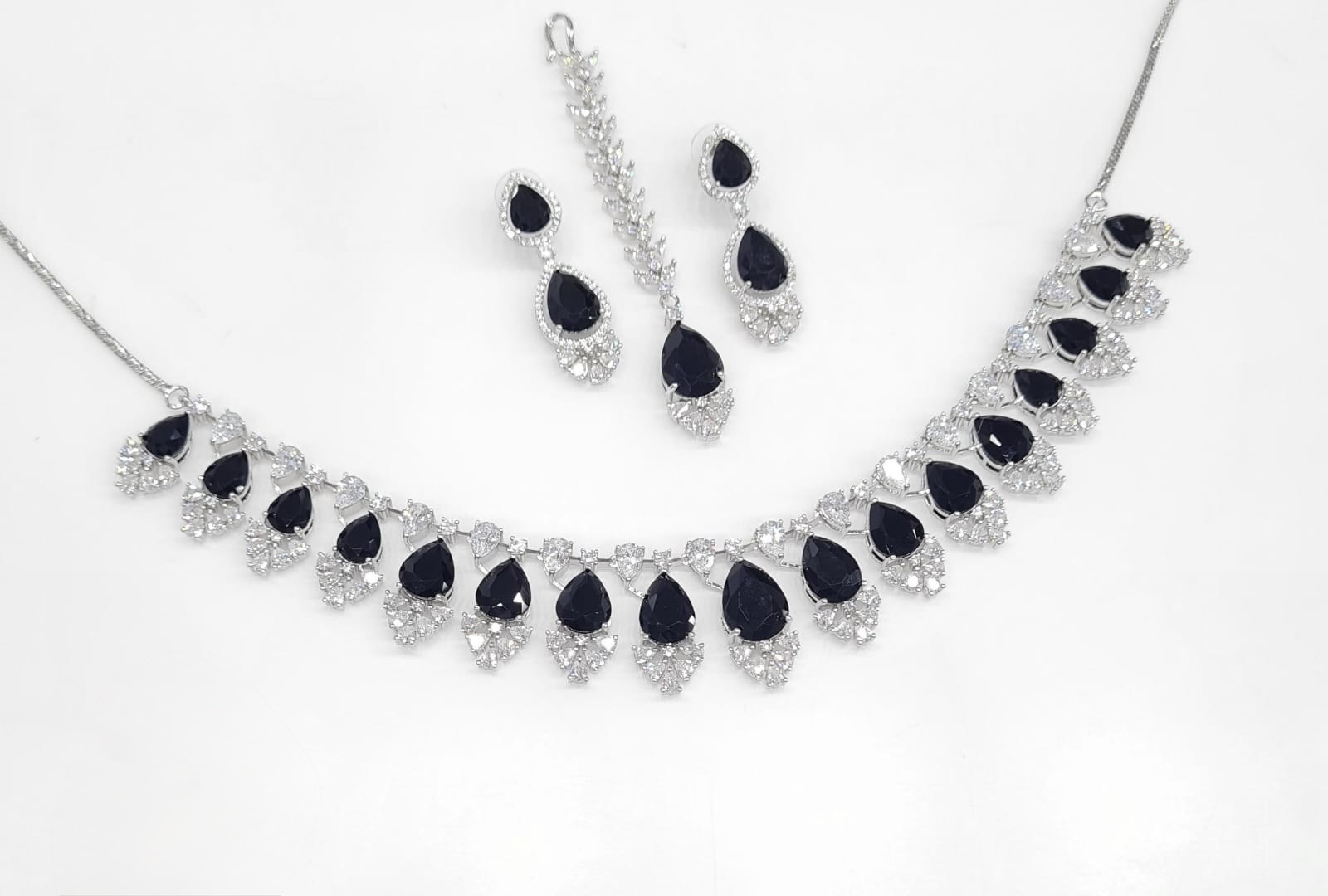 Cz Necklace 06683 - 11