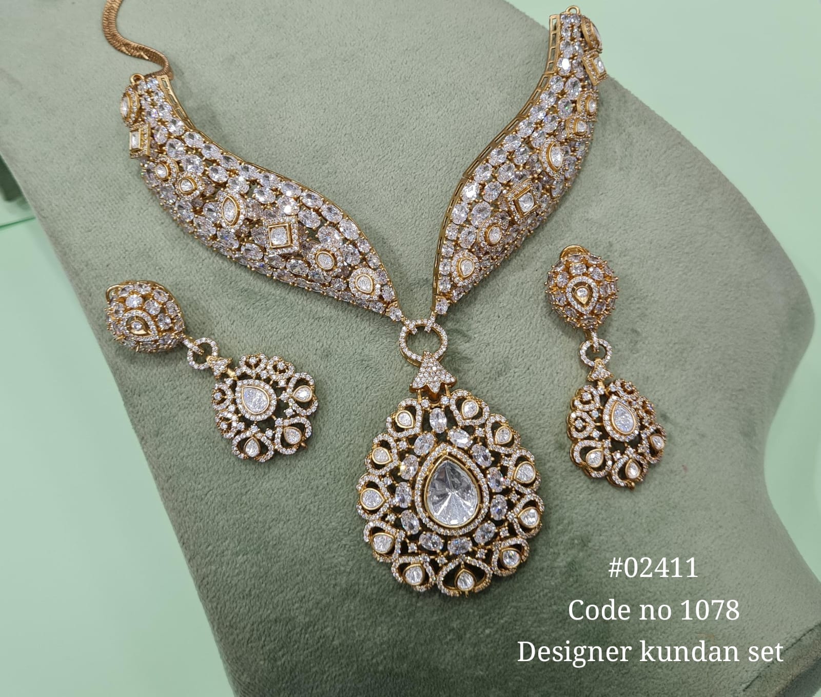 Kundan Necklace 02411 - 6