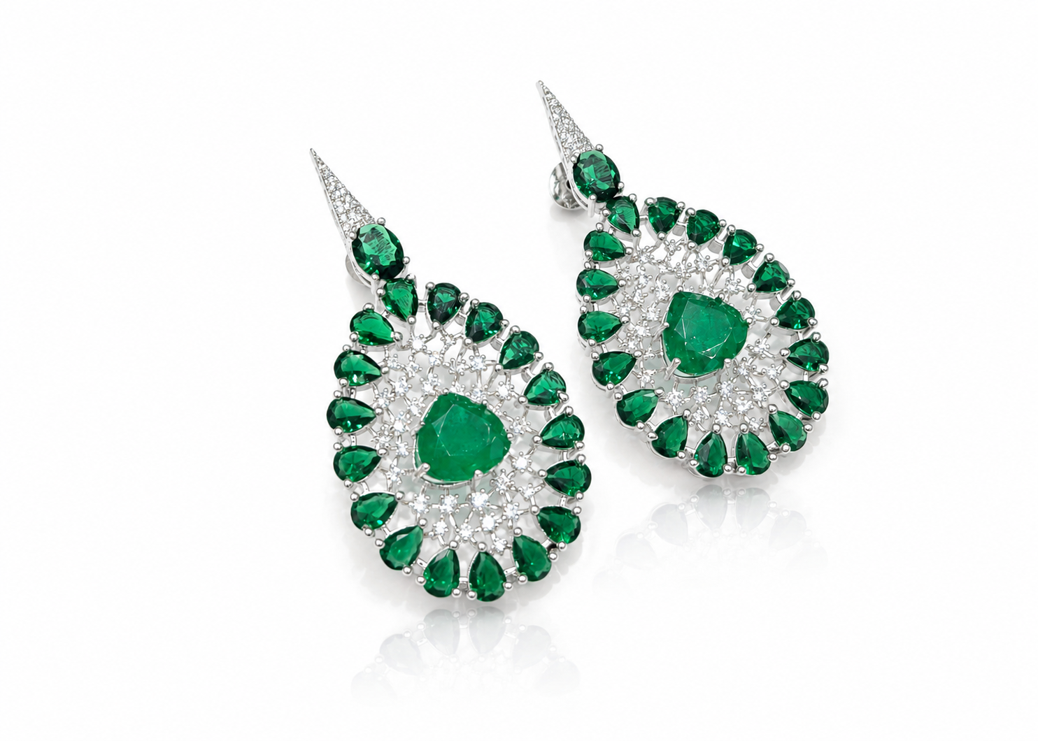 Cz Earrings 08545 - 11